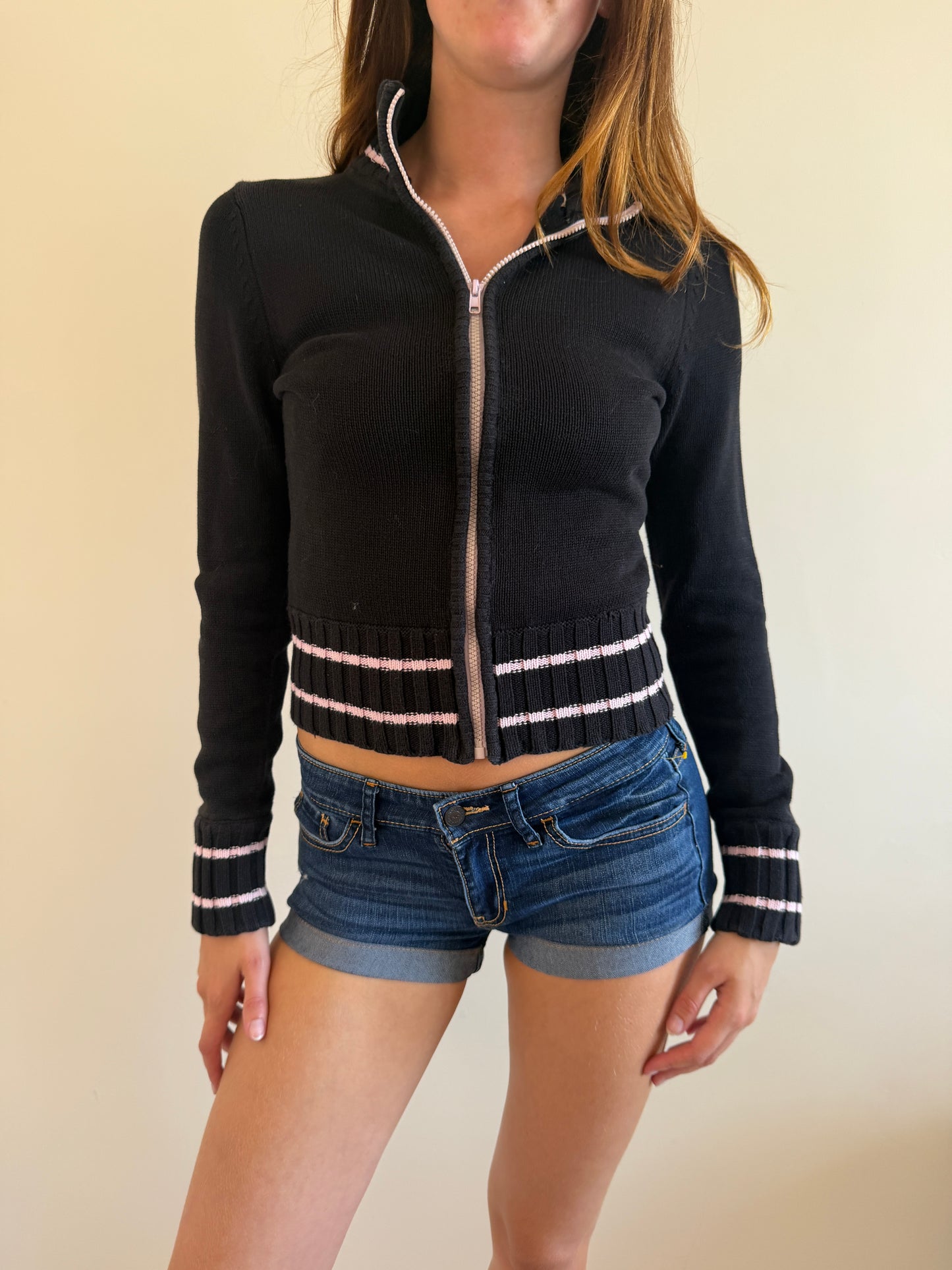 dkny zip up