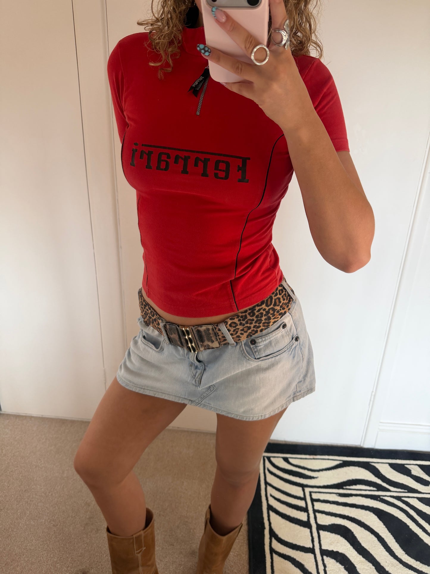 Ferrari quarter zip