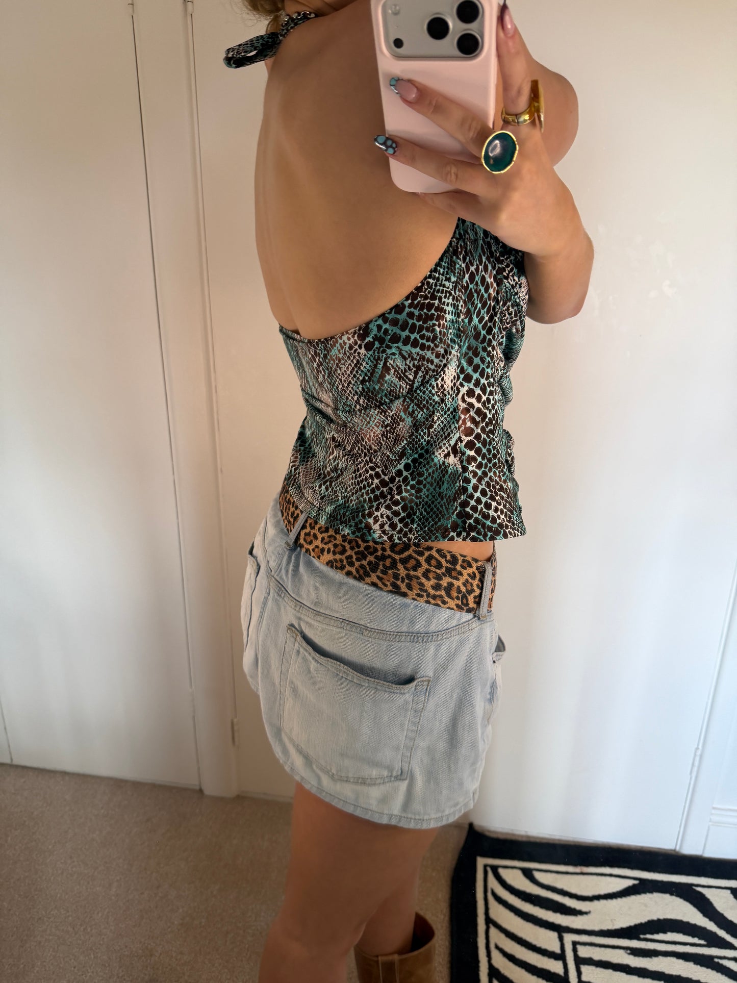 leopard top