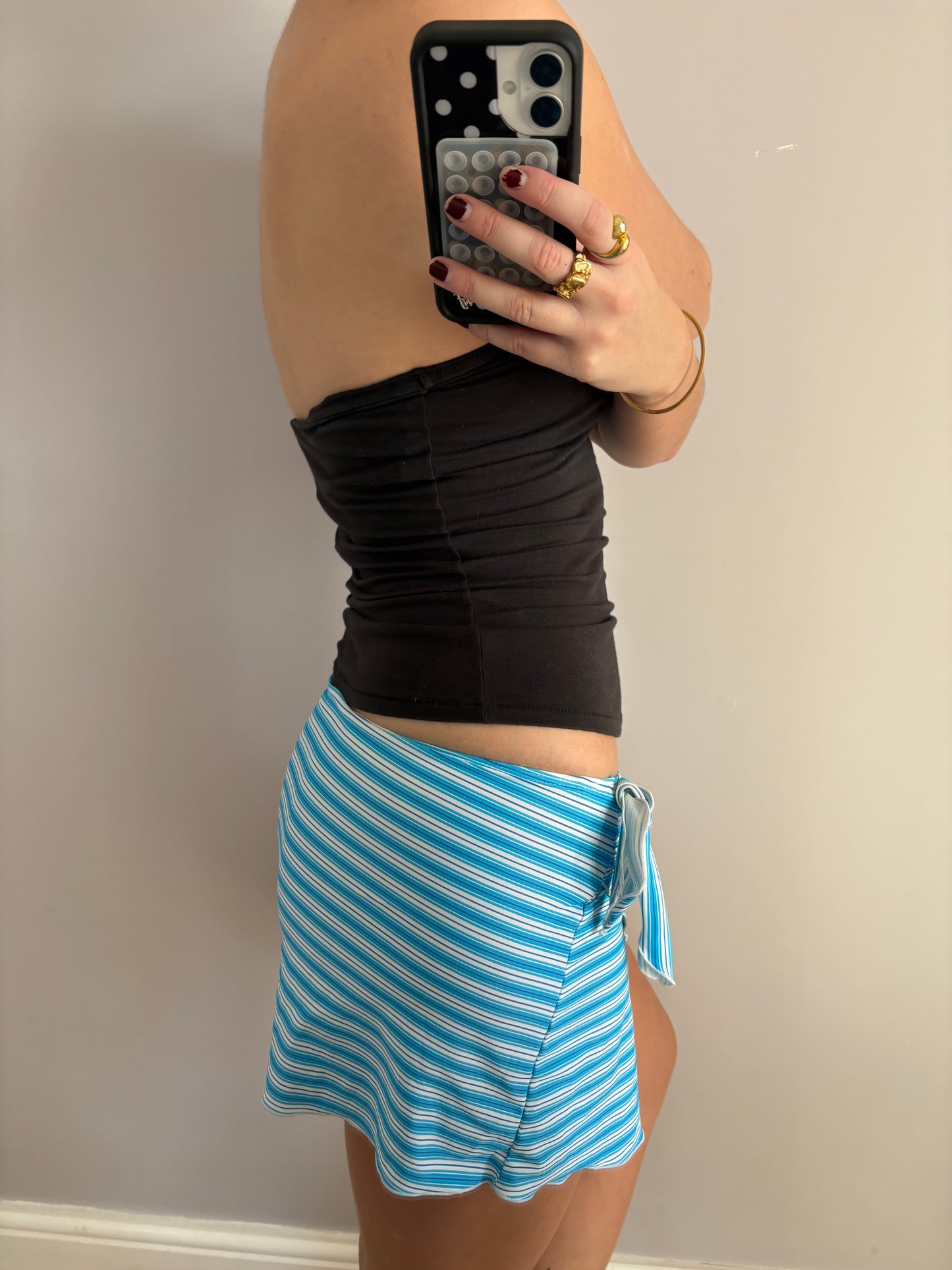 pinstriped sarong