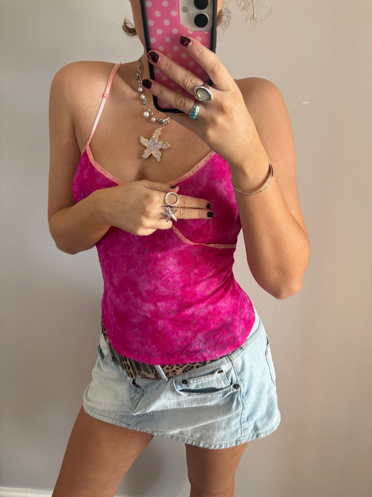 pink cami