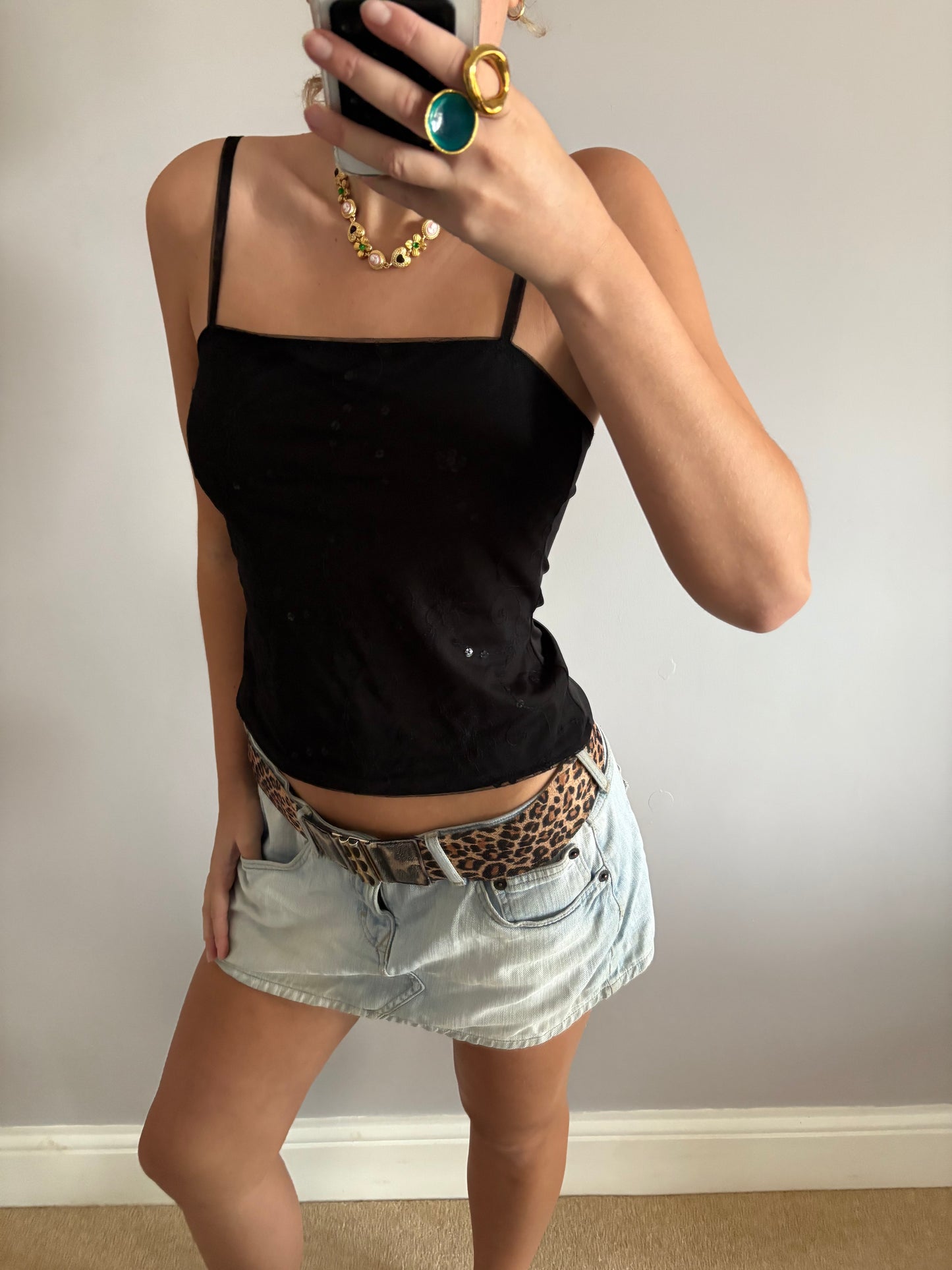 sequin cami