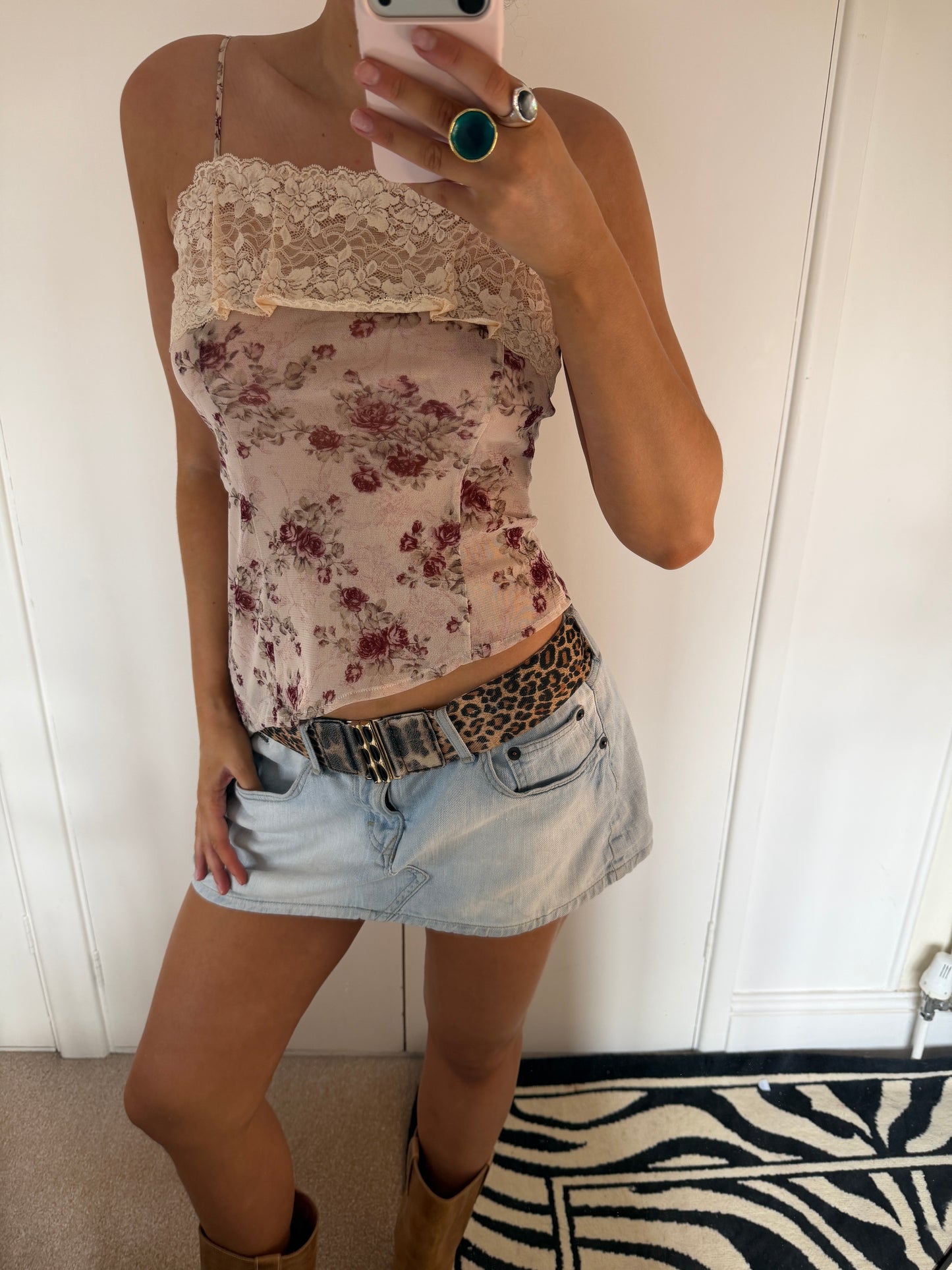 laced cami