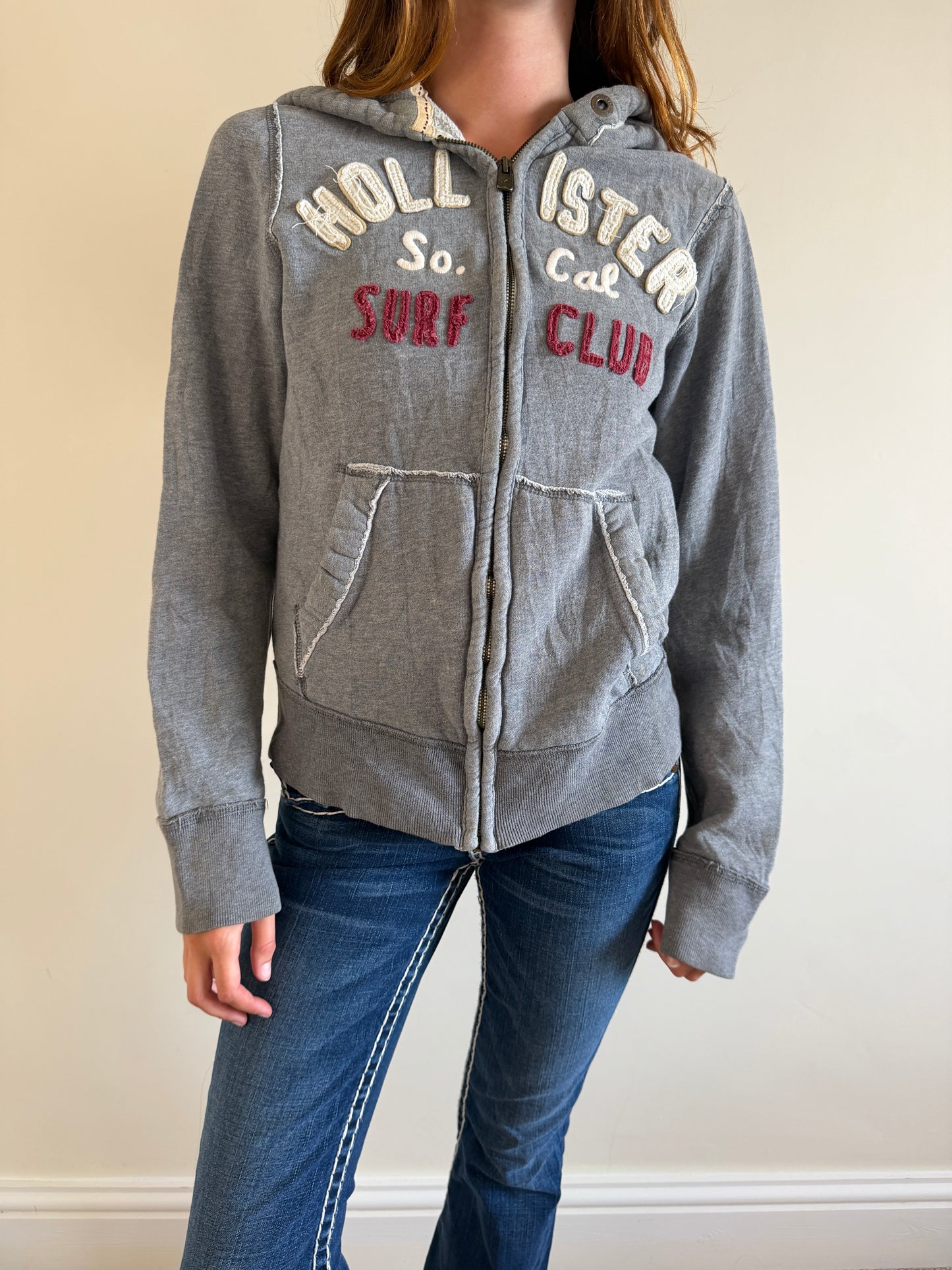 hollister zip up
