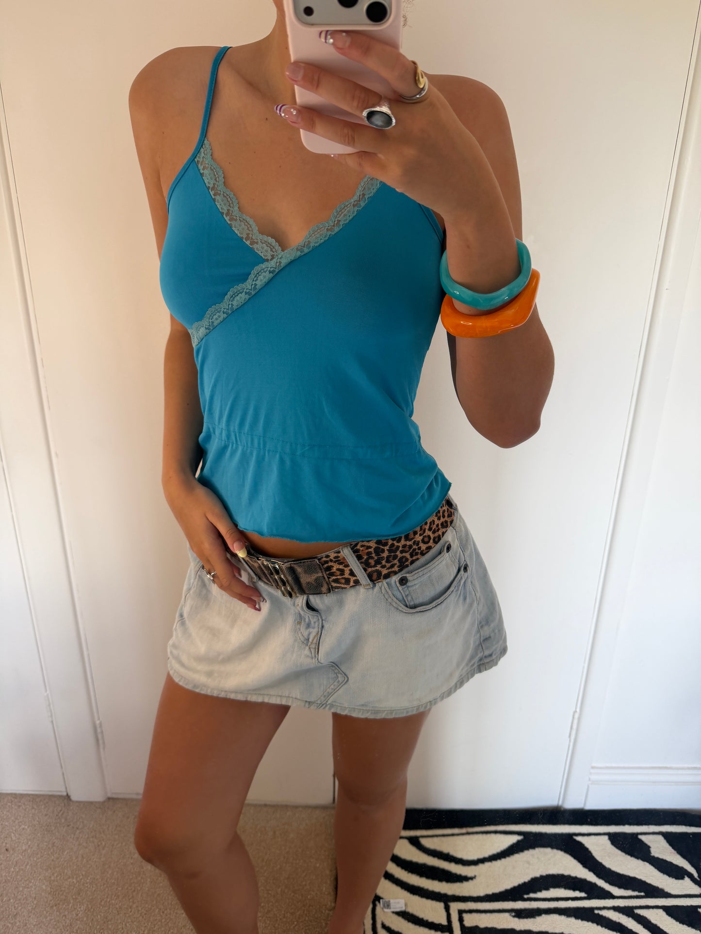 blue cami