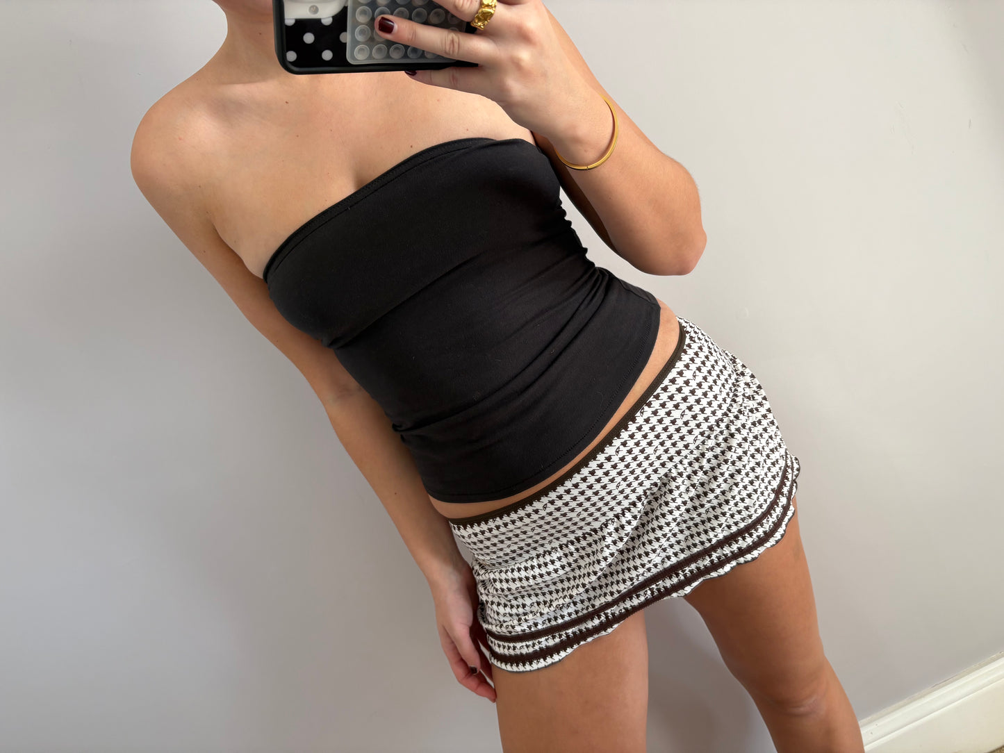 y2k mini skirt