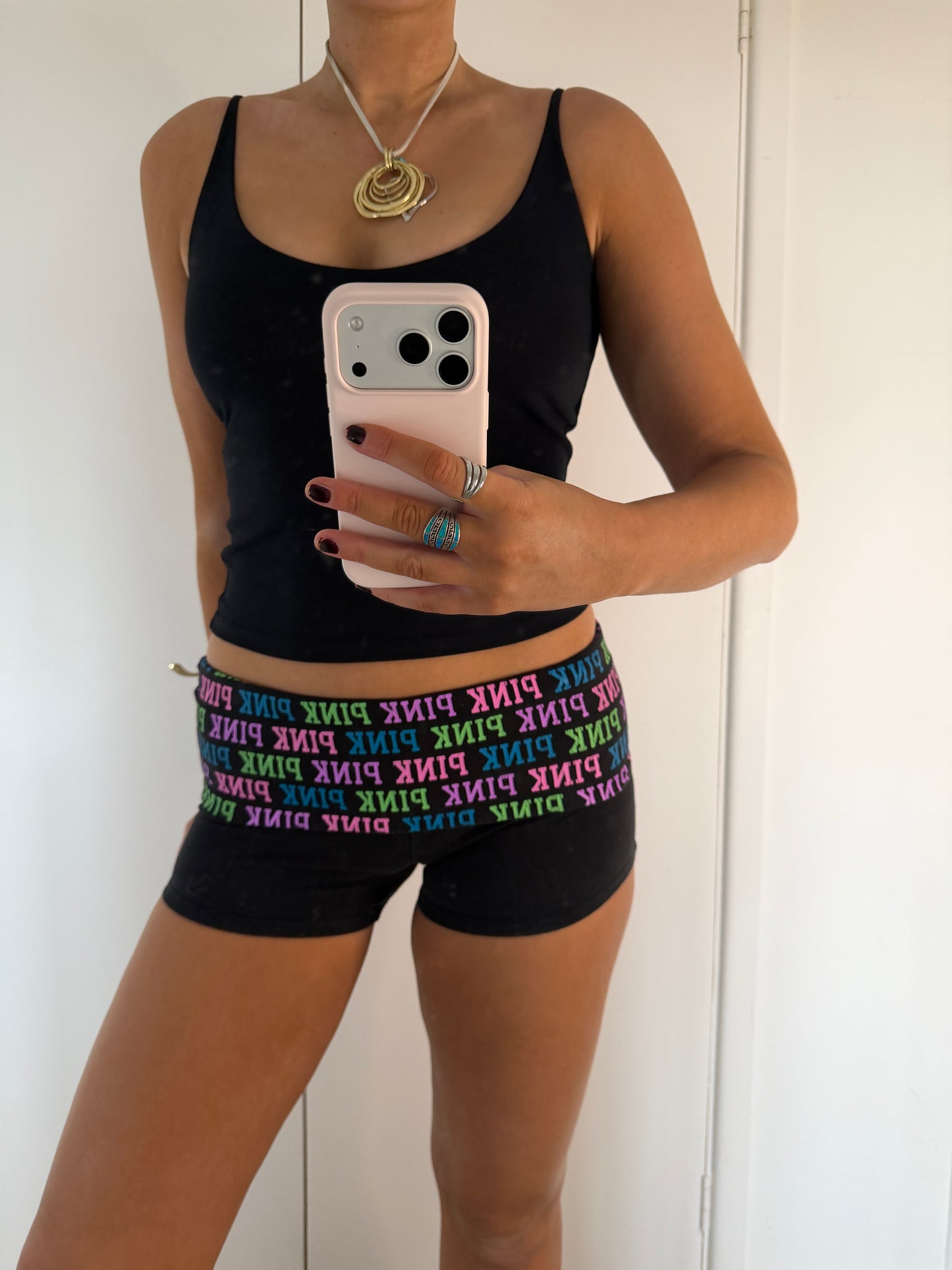 vs pink shorts