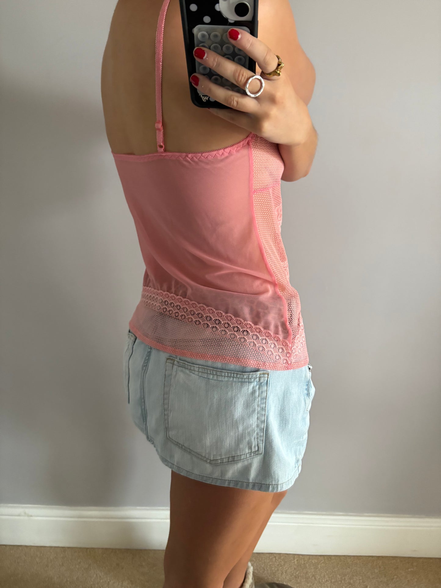 pink cami