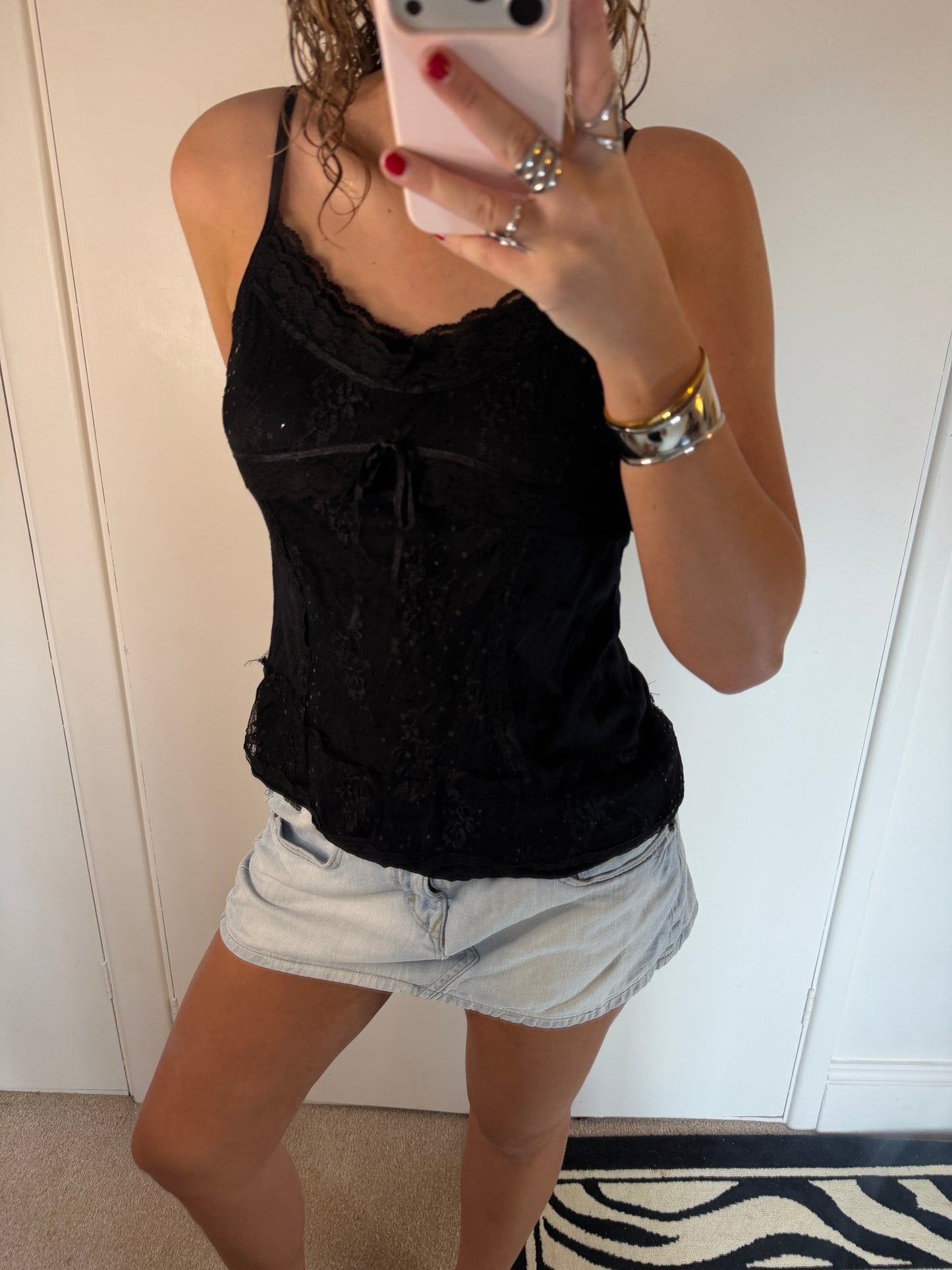 sequin cami