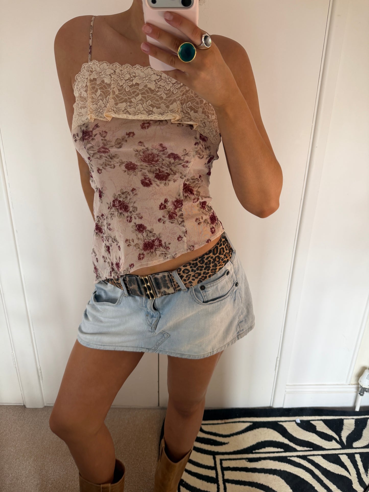 laced cami