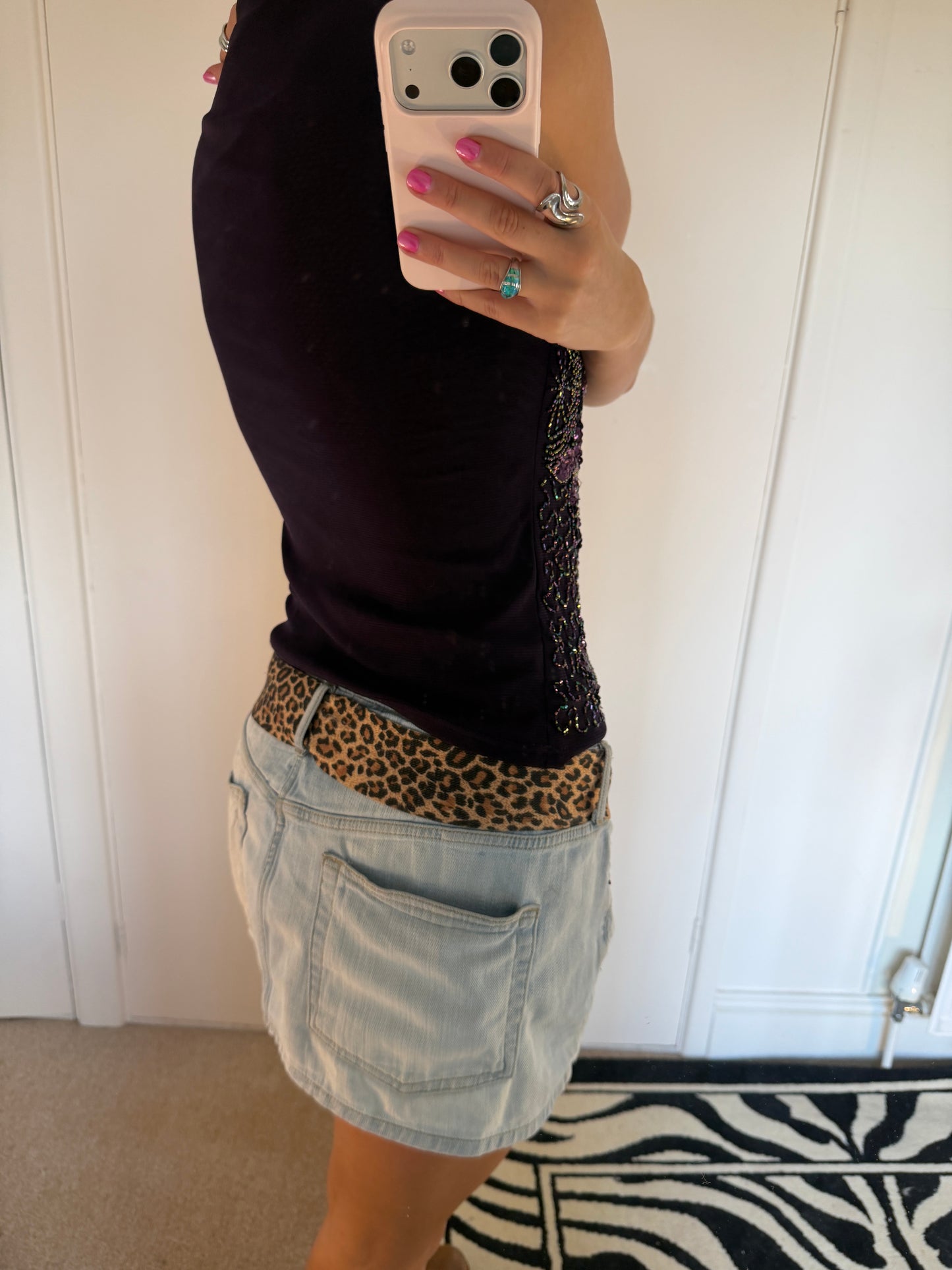 beaded top