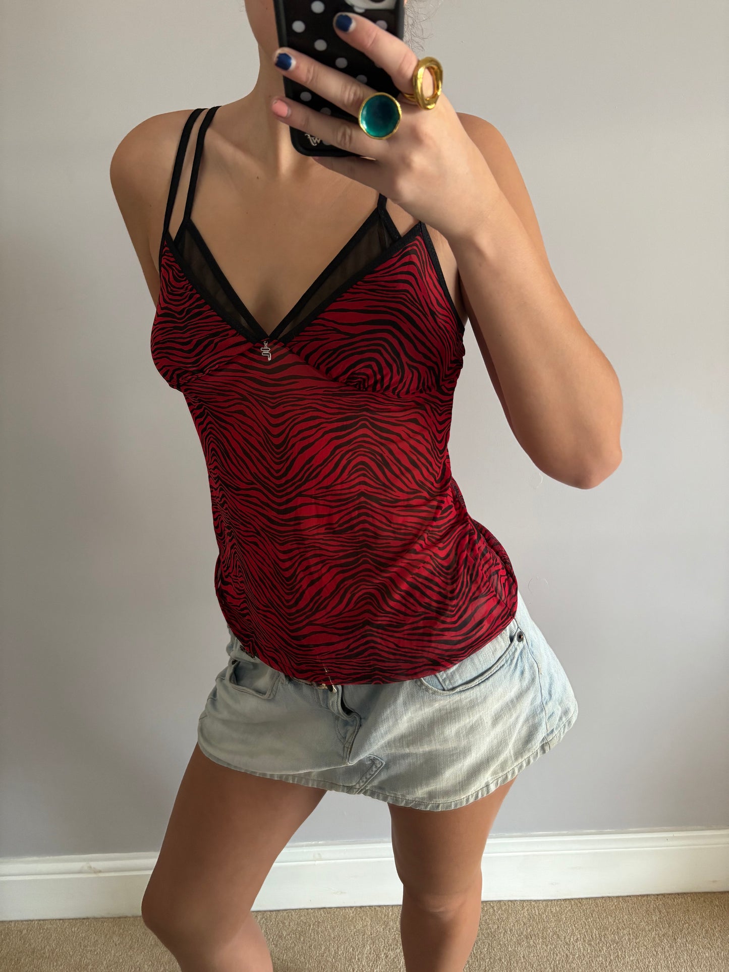 zebra cami