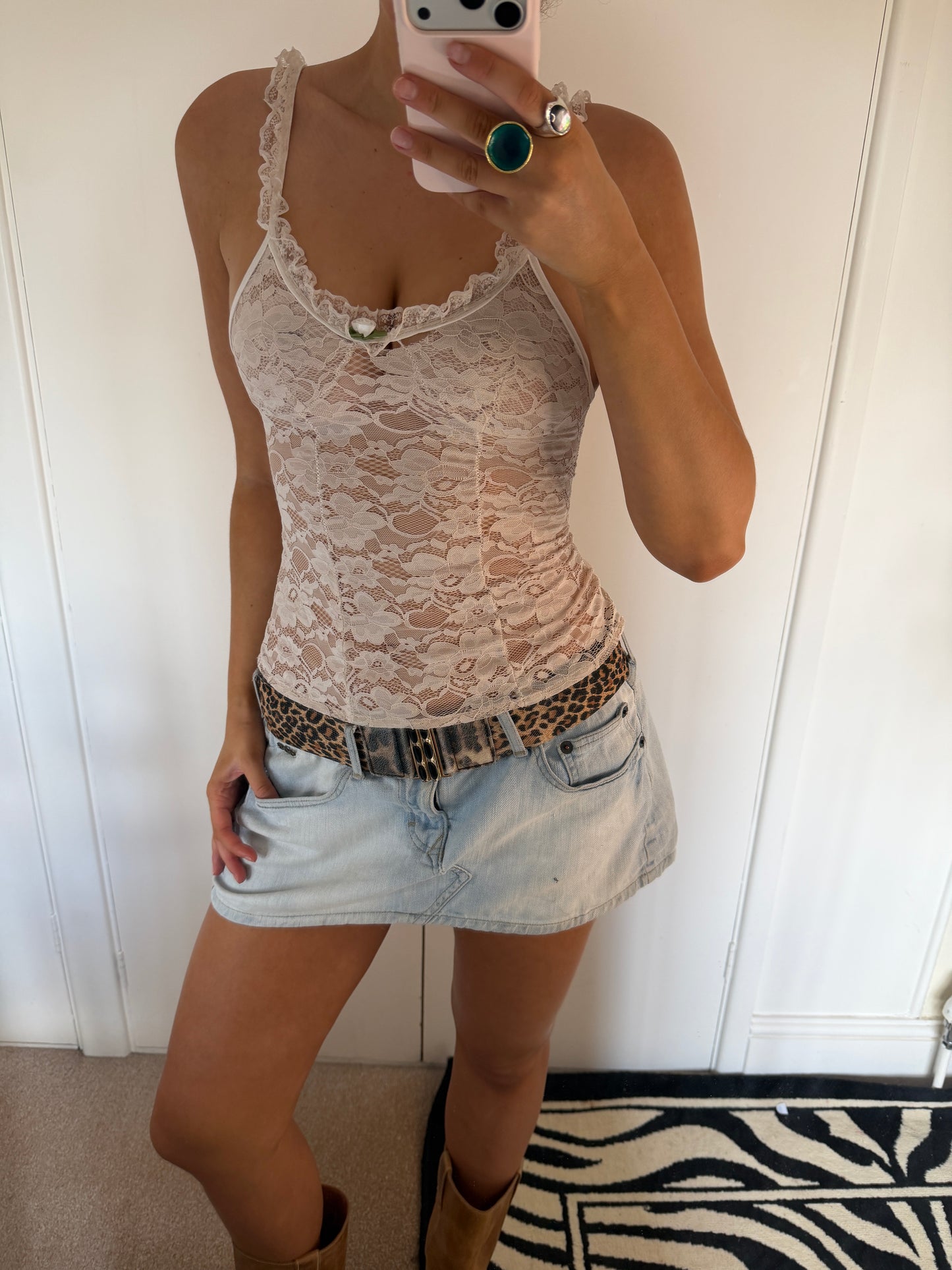 white cami