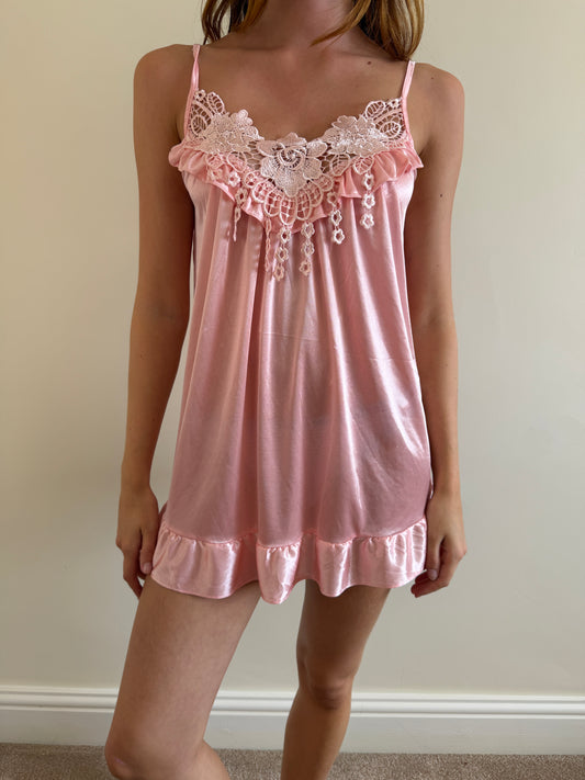pink mini dress