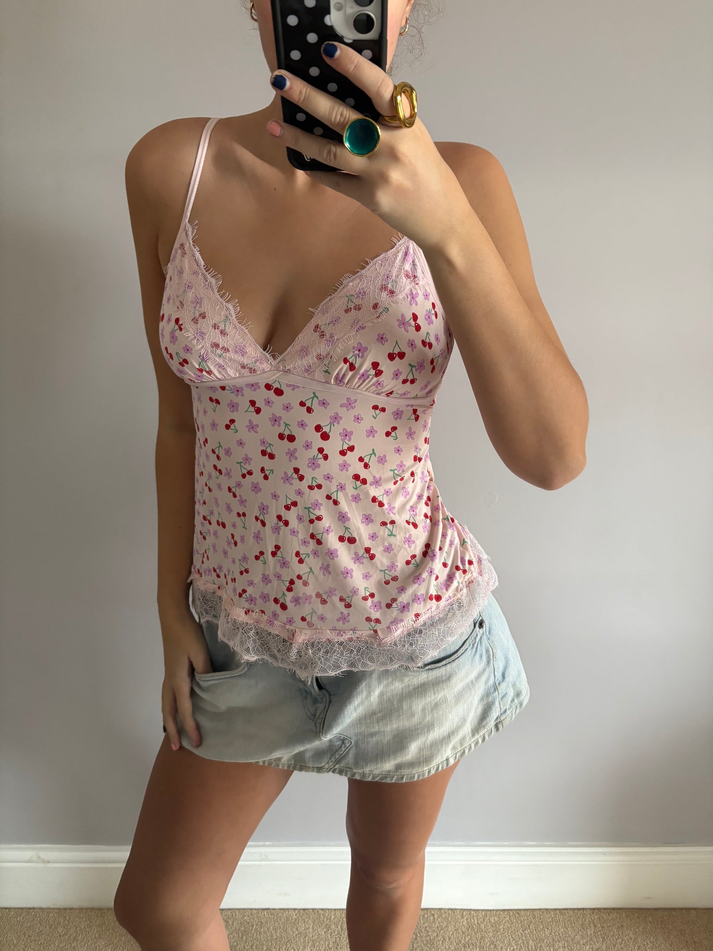 cherry cami