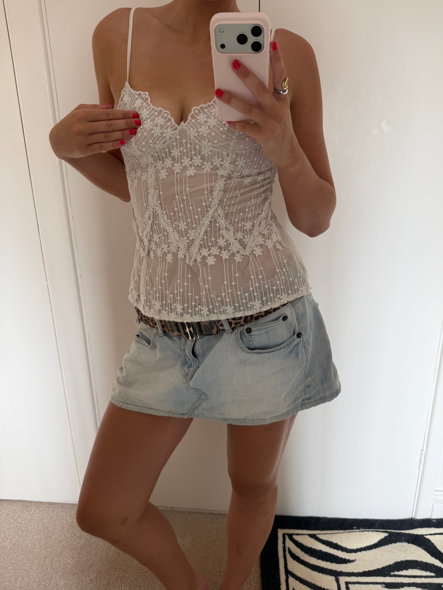 laced cami