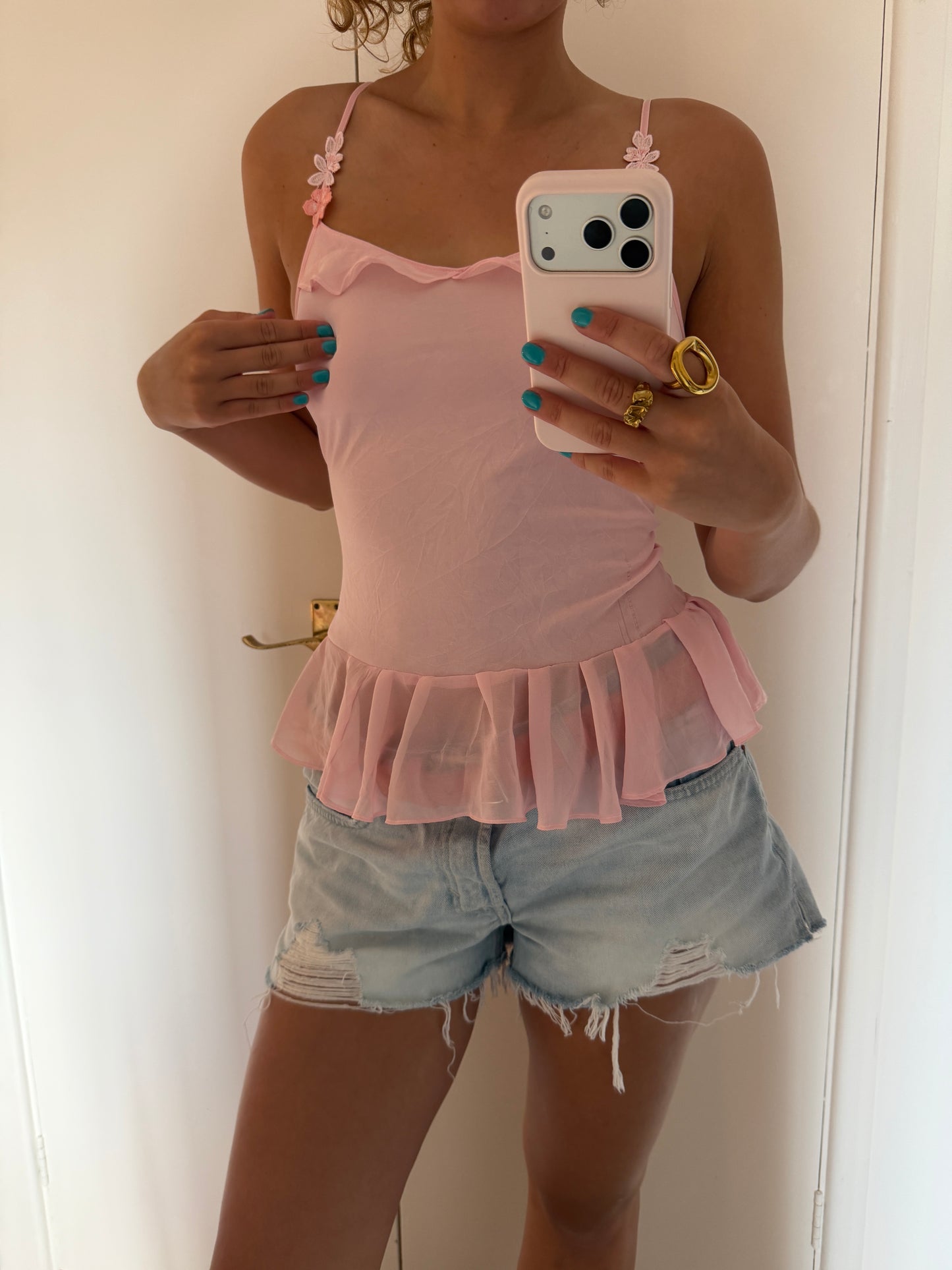pink cami