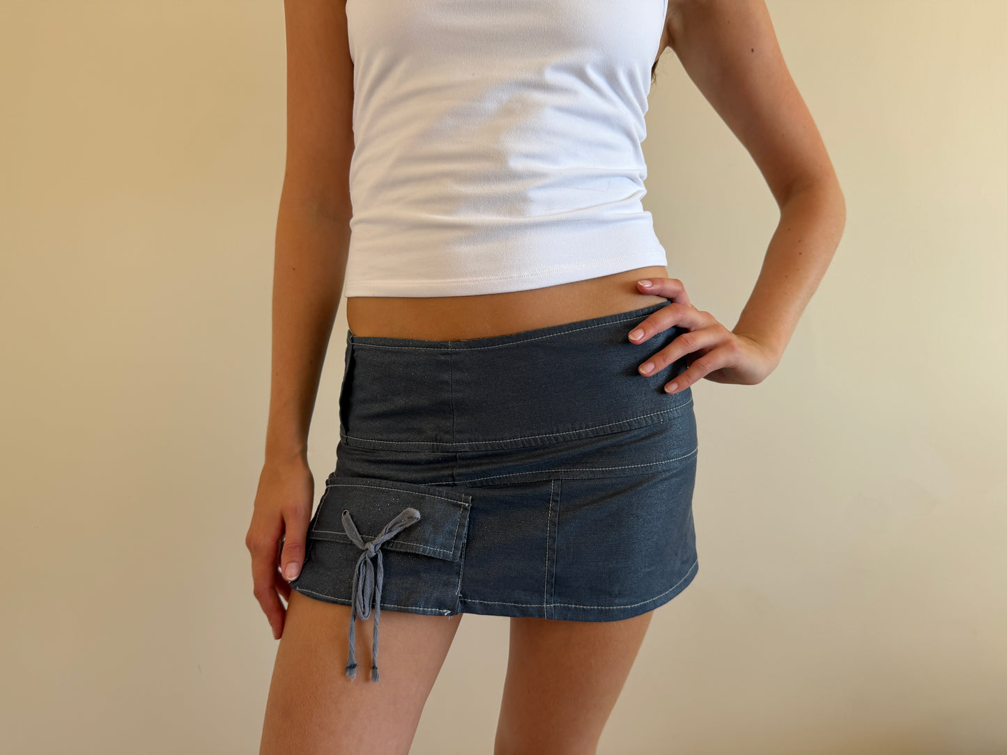 y2k mini skirt