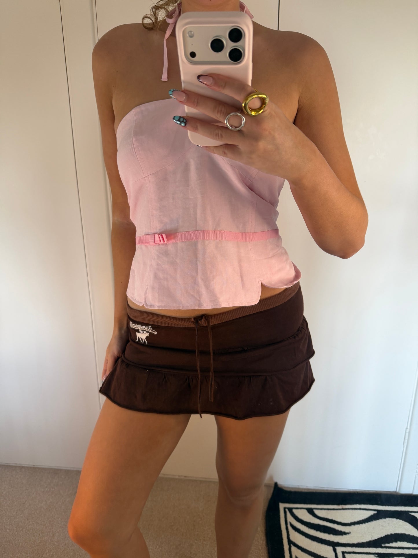 abercrombie mini skirt