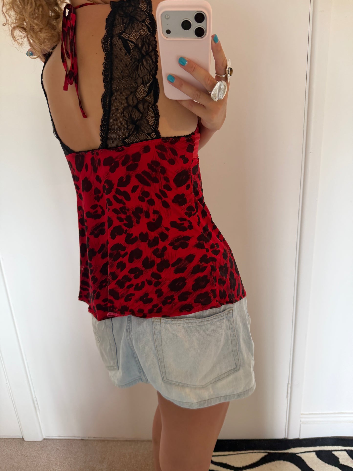leopard cami