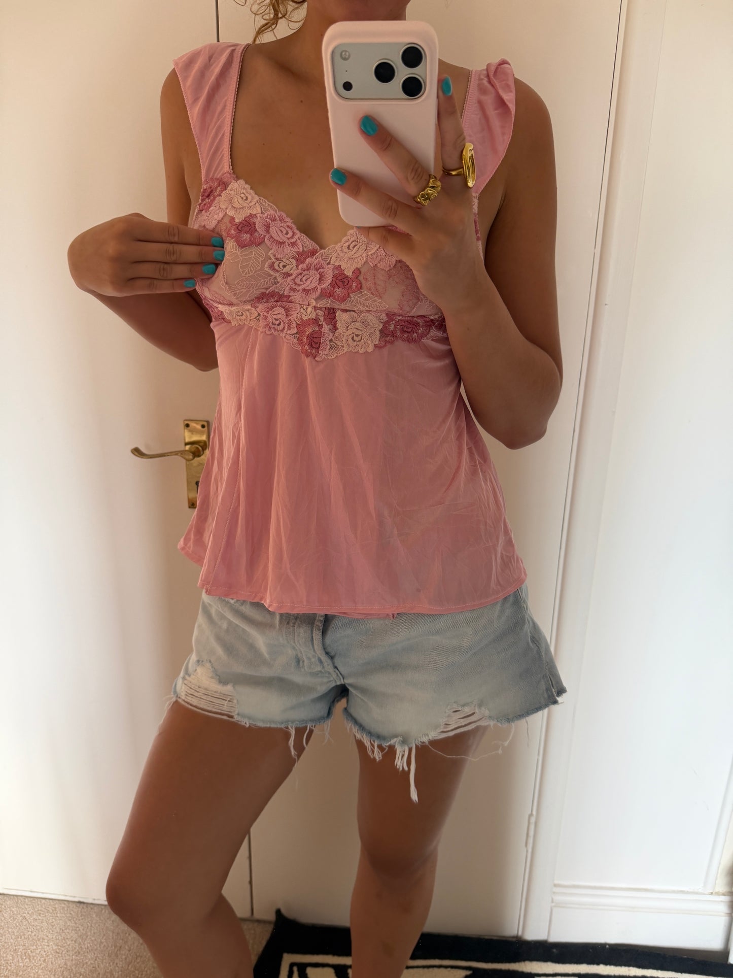 pink cami