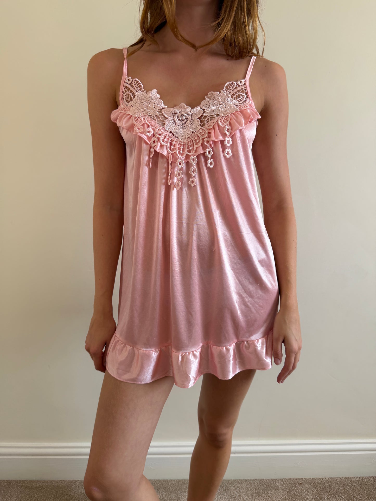 pink mini dress