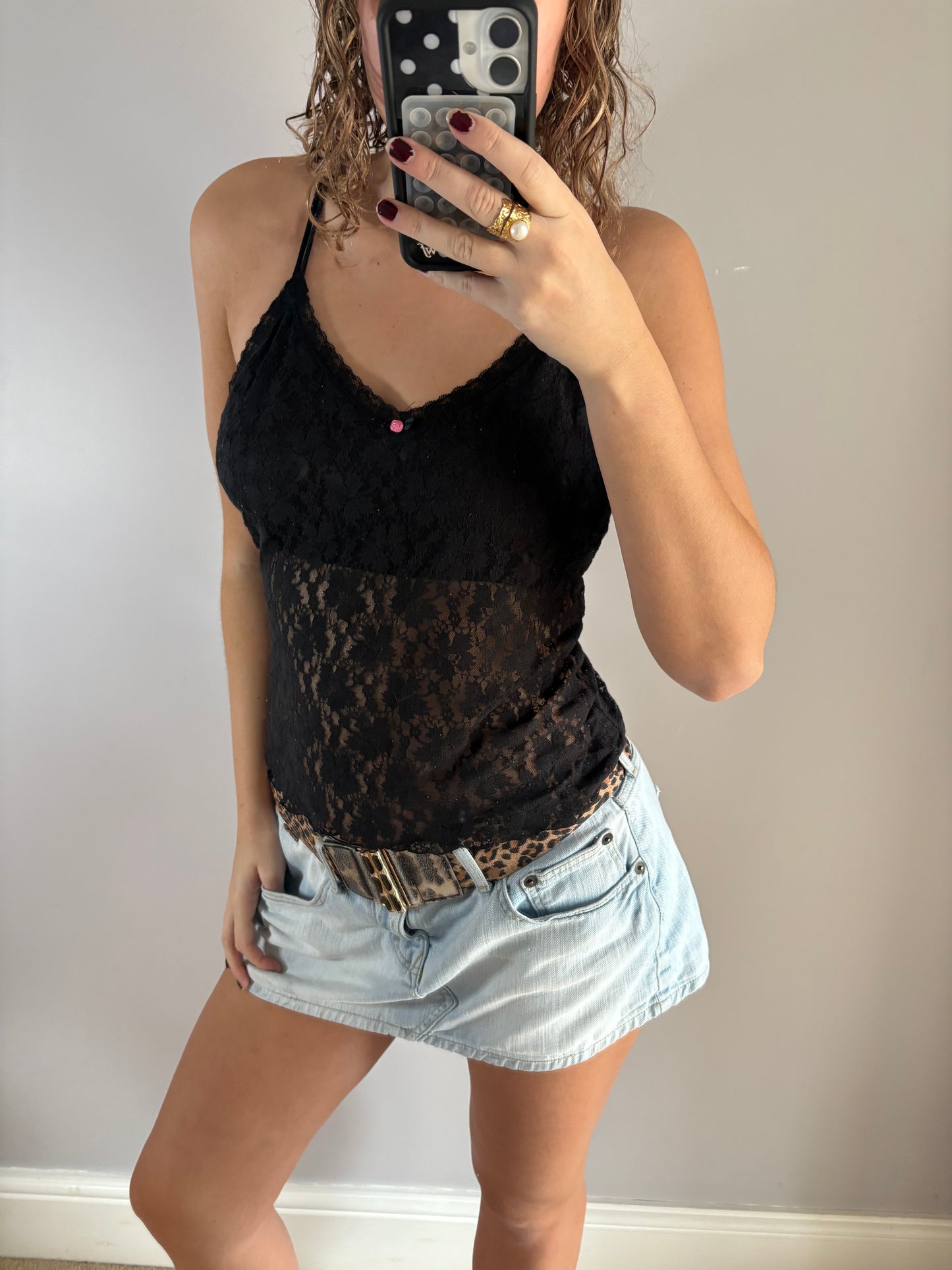 laced cami