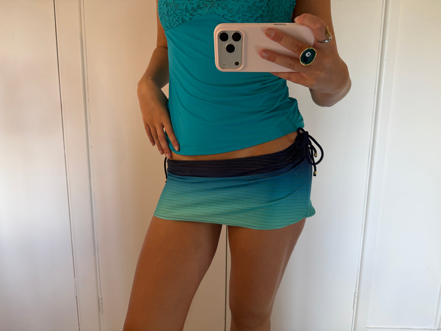 summer mini skirt