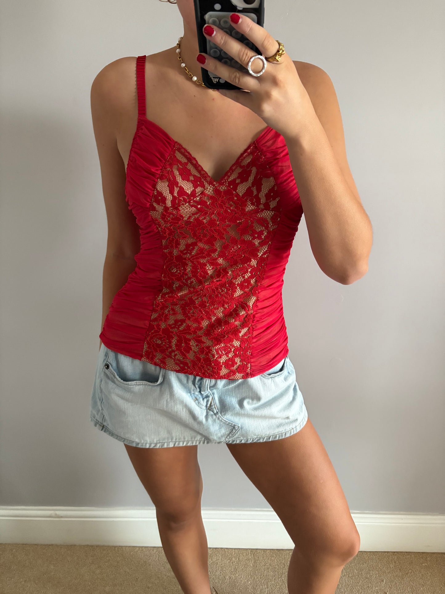 laced cami