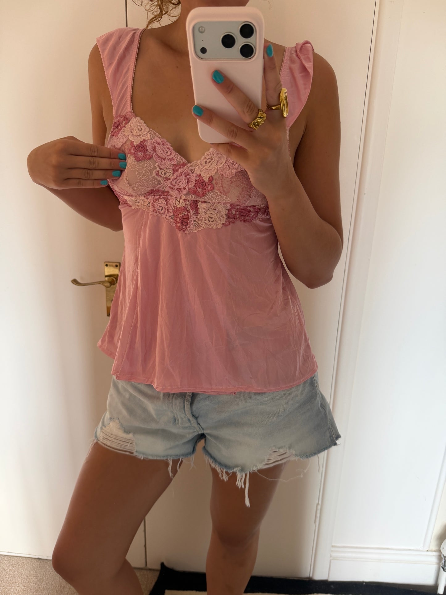 pink cami