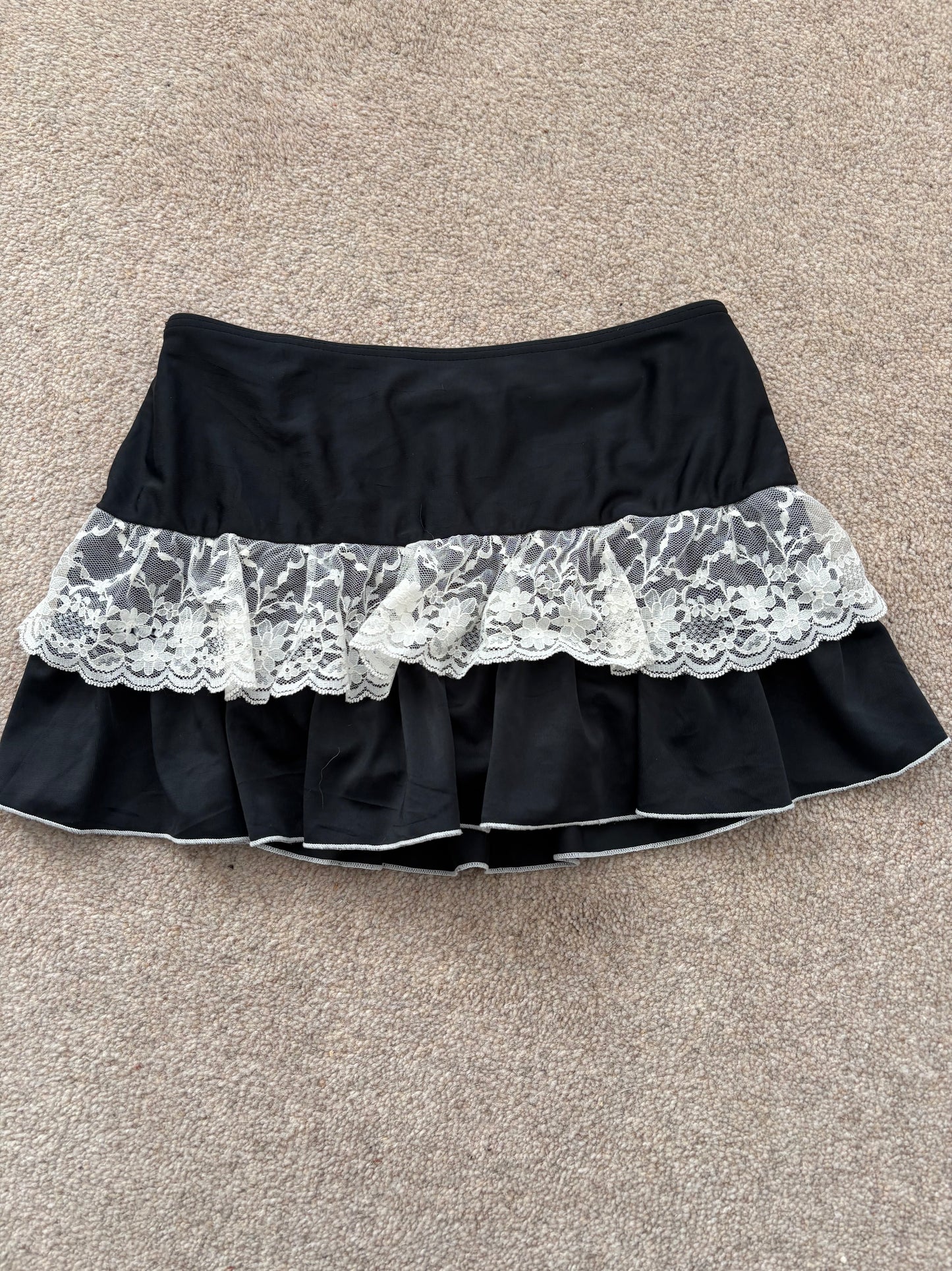 coquette mini skirt