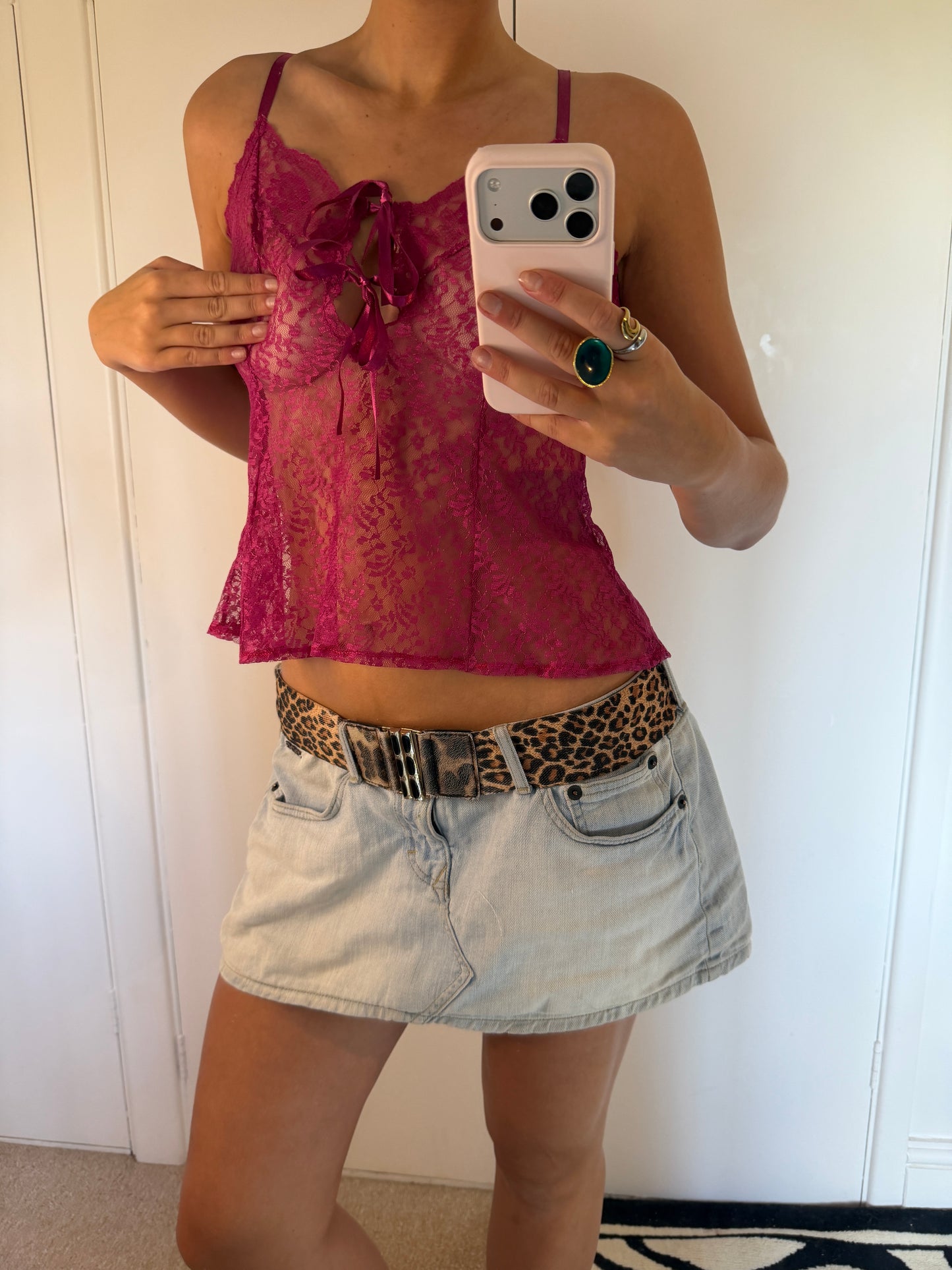 laced cami