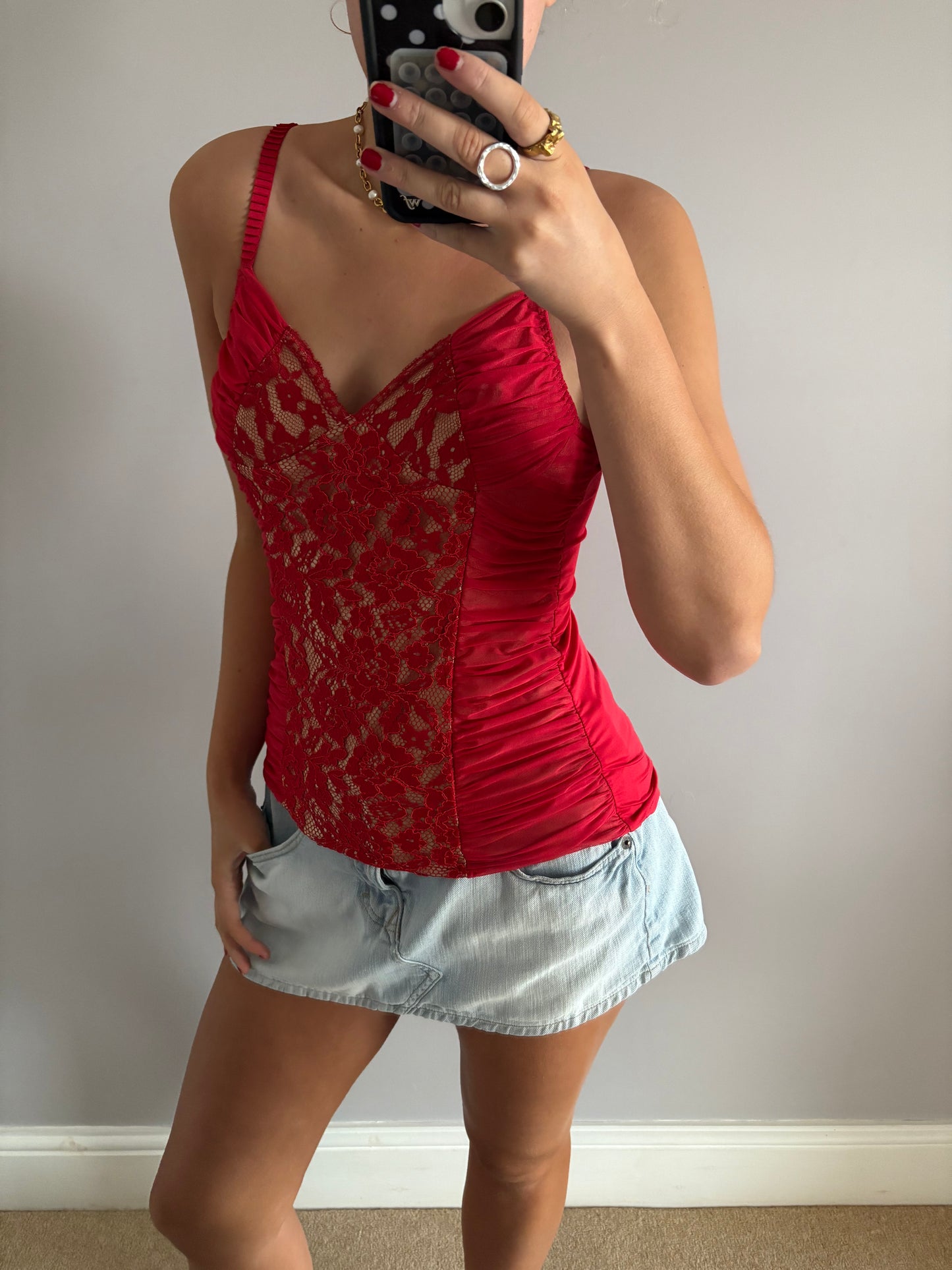 laced cami