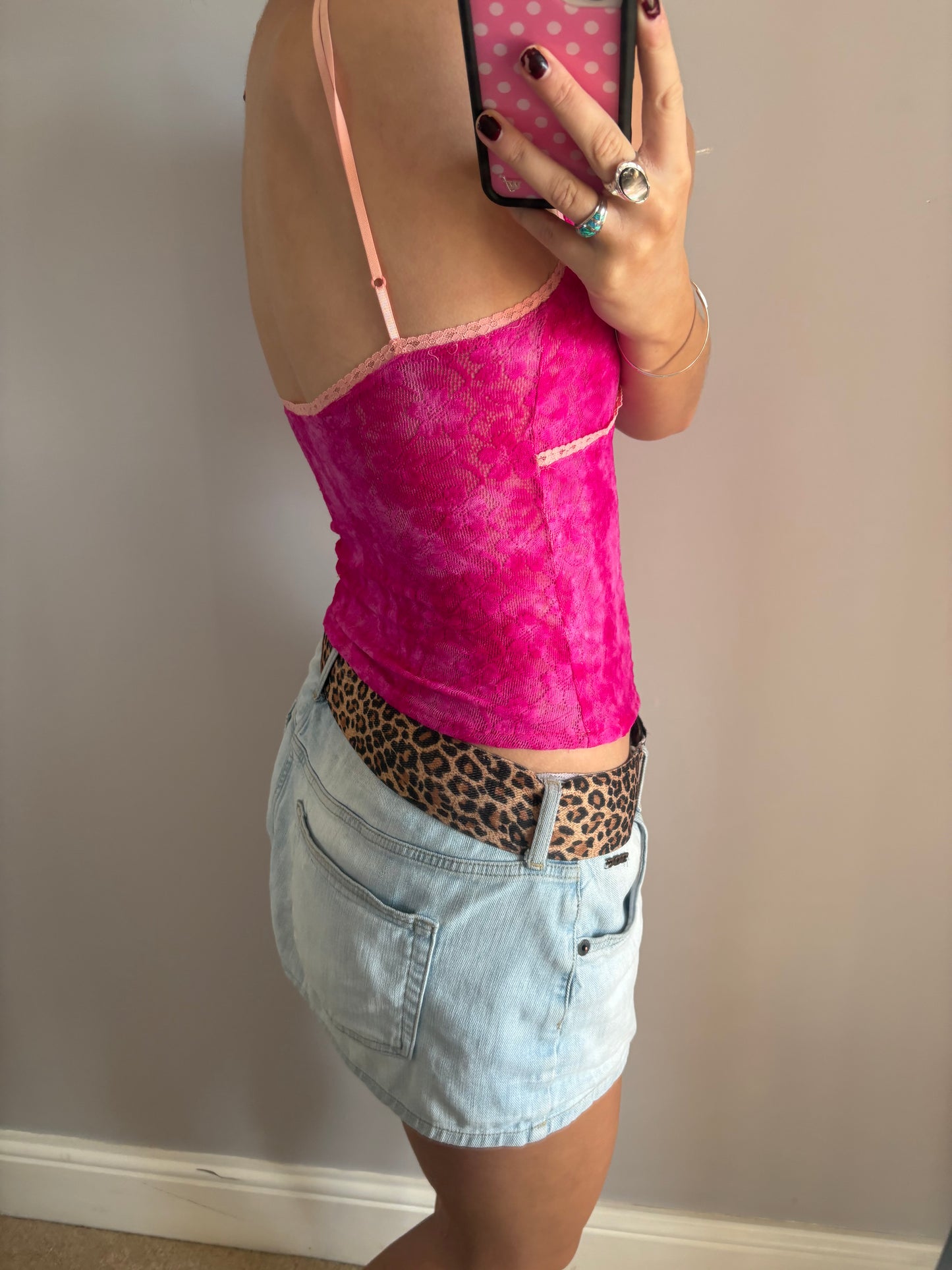 pink cami