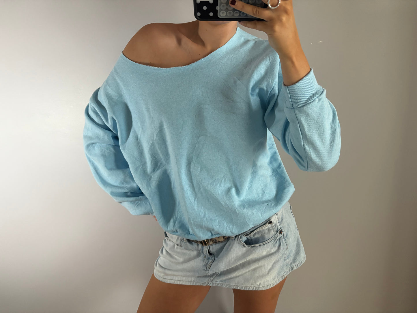 off shoulder jumper