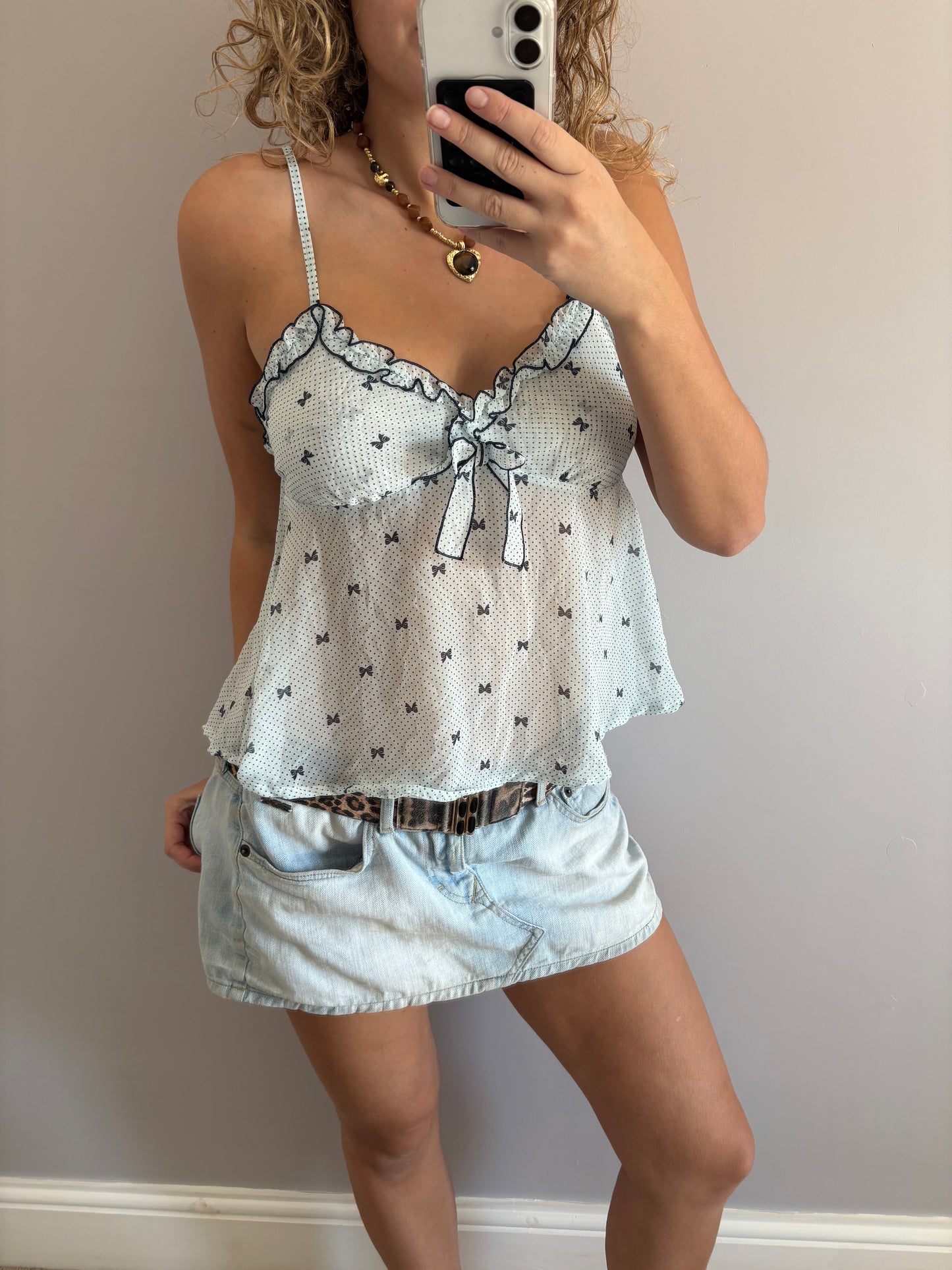 coquette cami