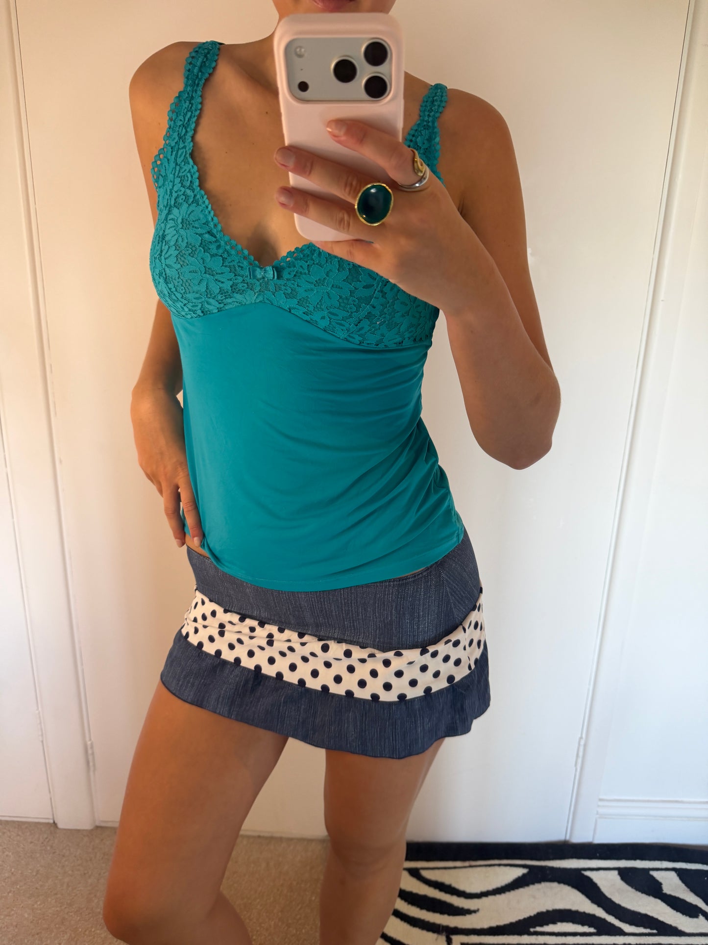 y2k mini skirt