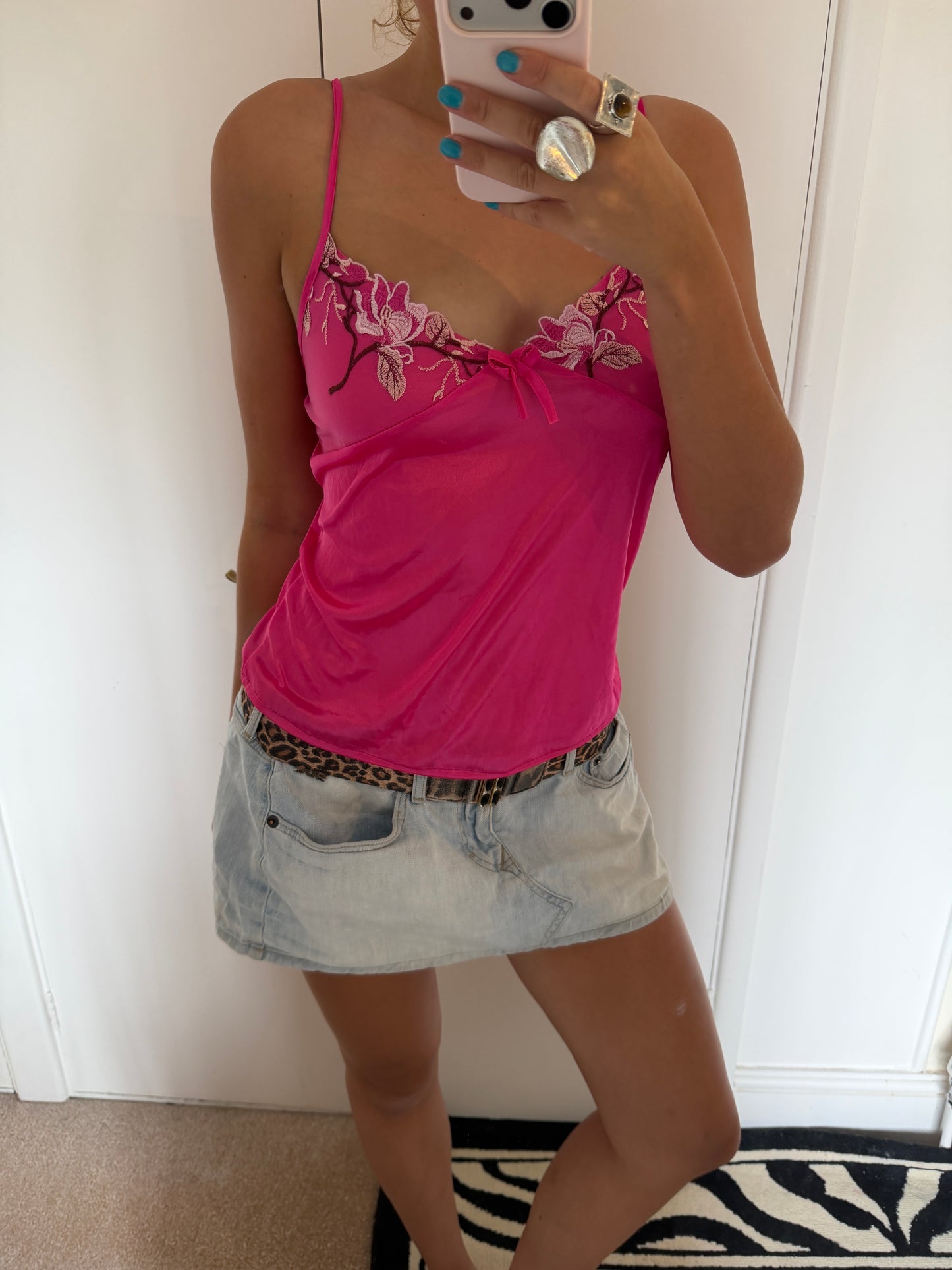 pink cami