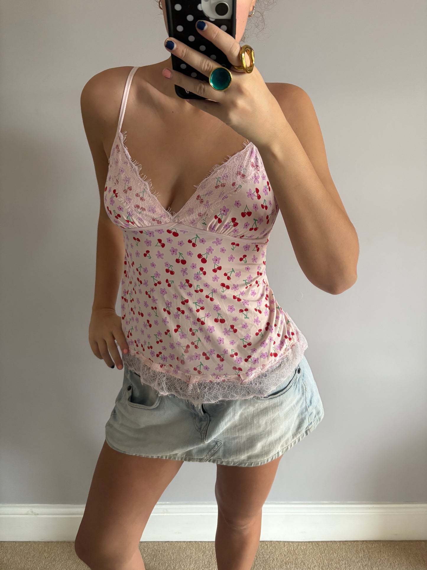 cherry cami