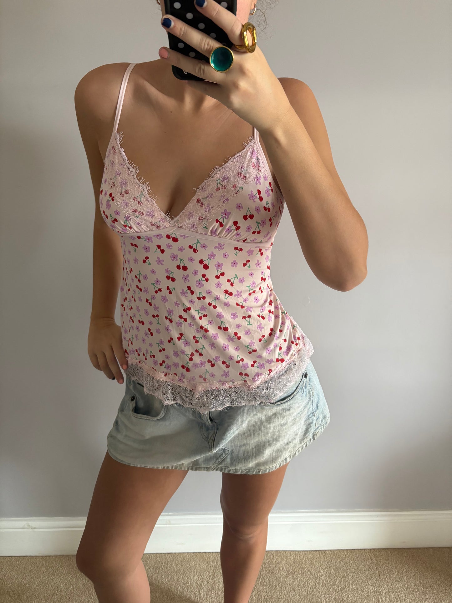 cherry cami