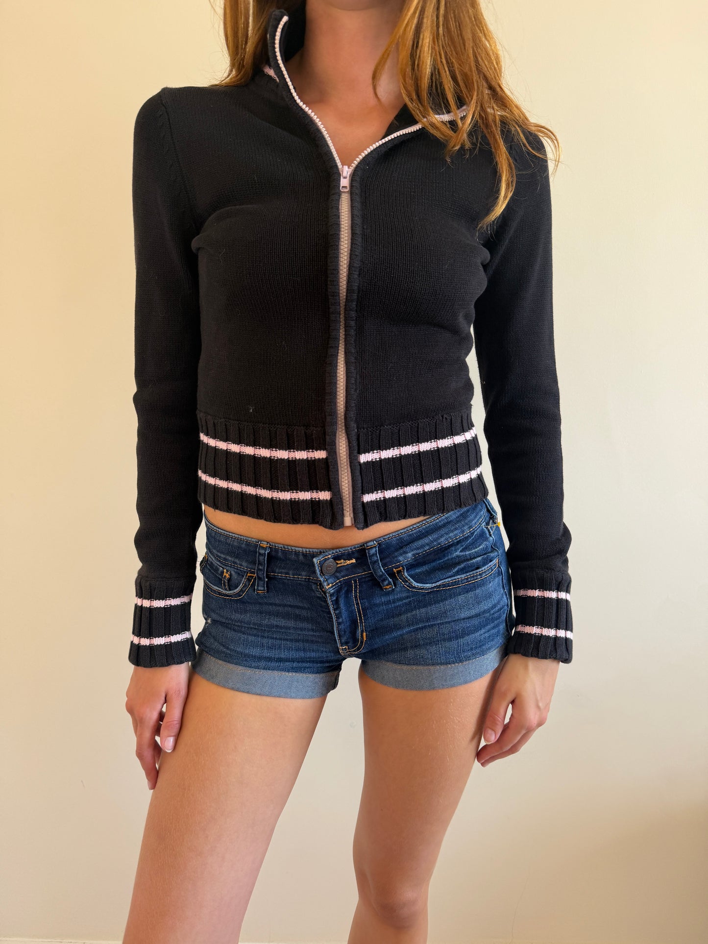 dkny zip up