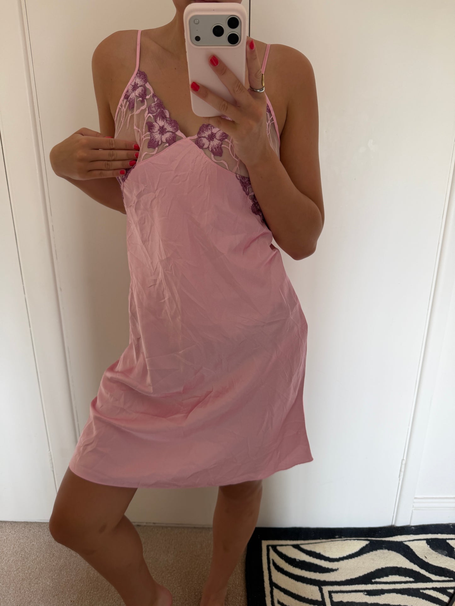 pink dress