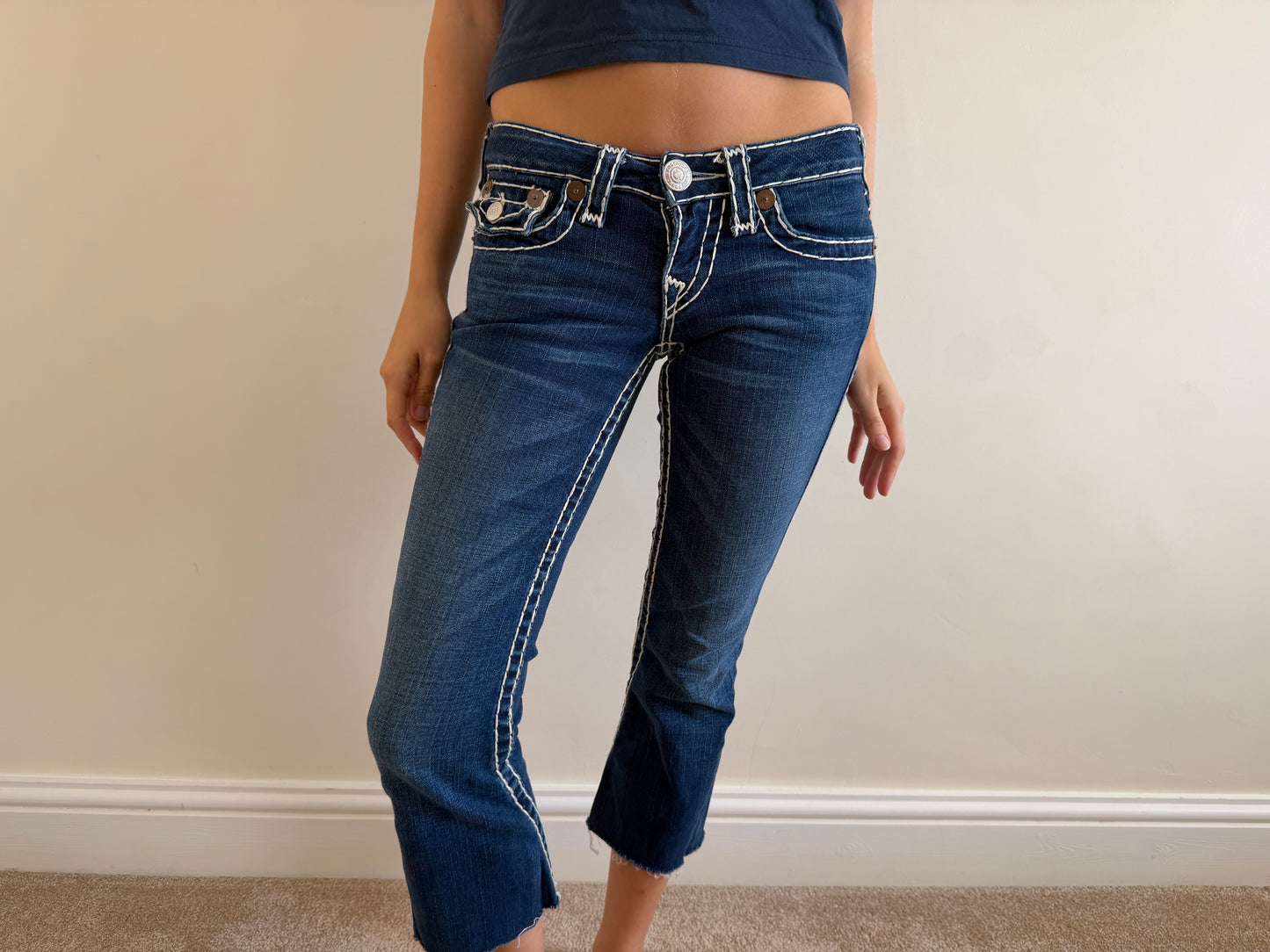 vintage true religion capris