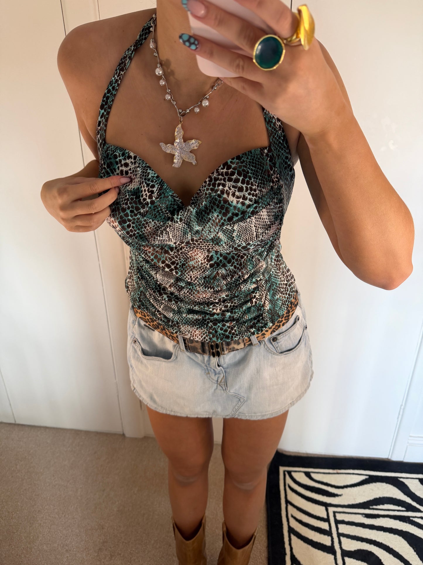 leopard top