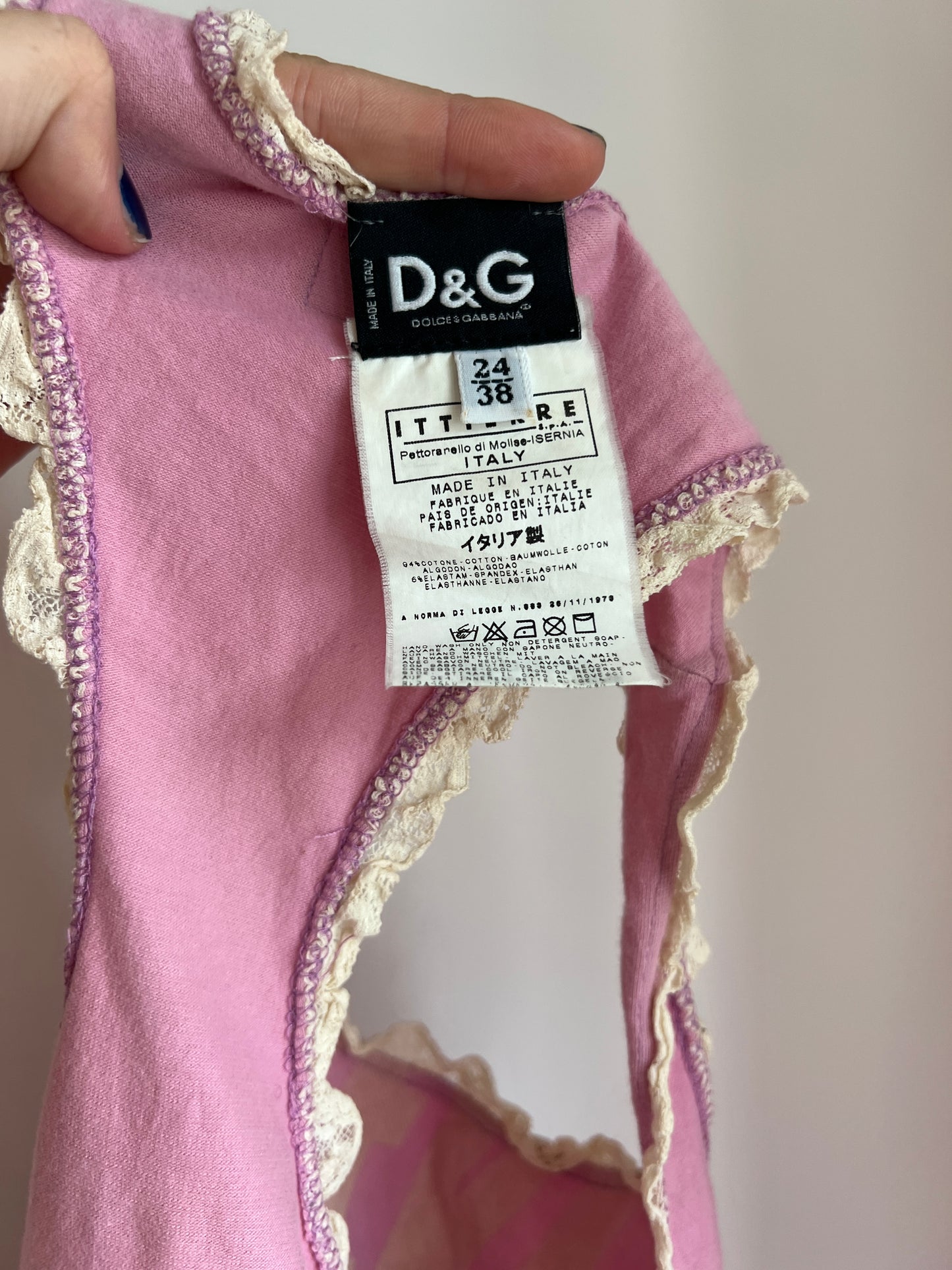 Vintage D&G Vest