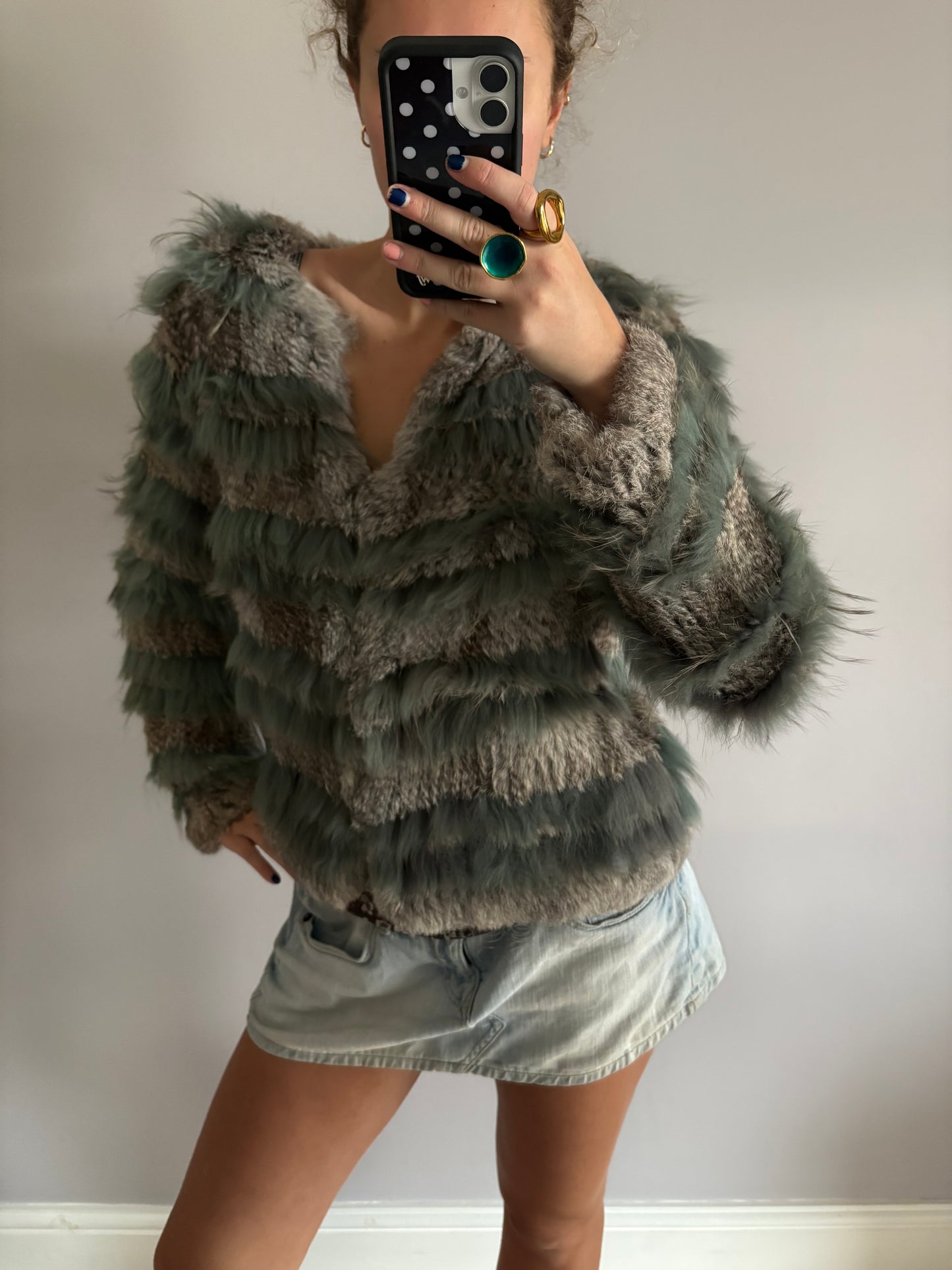 faux fur coat