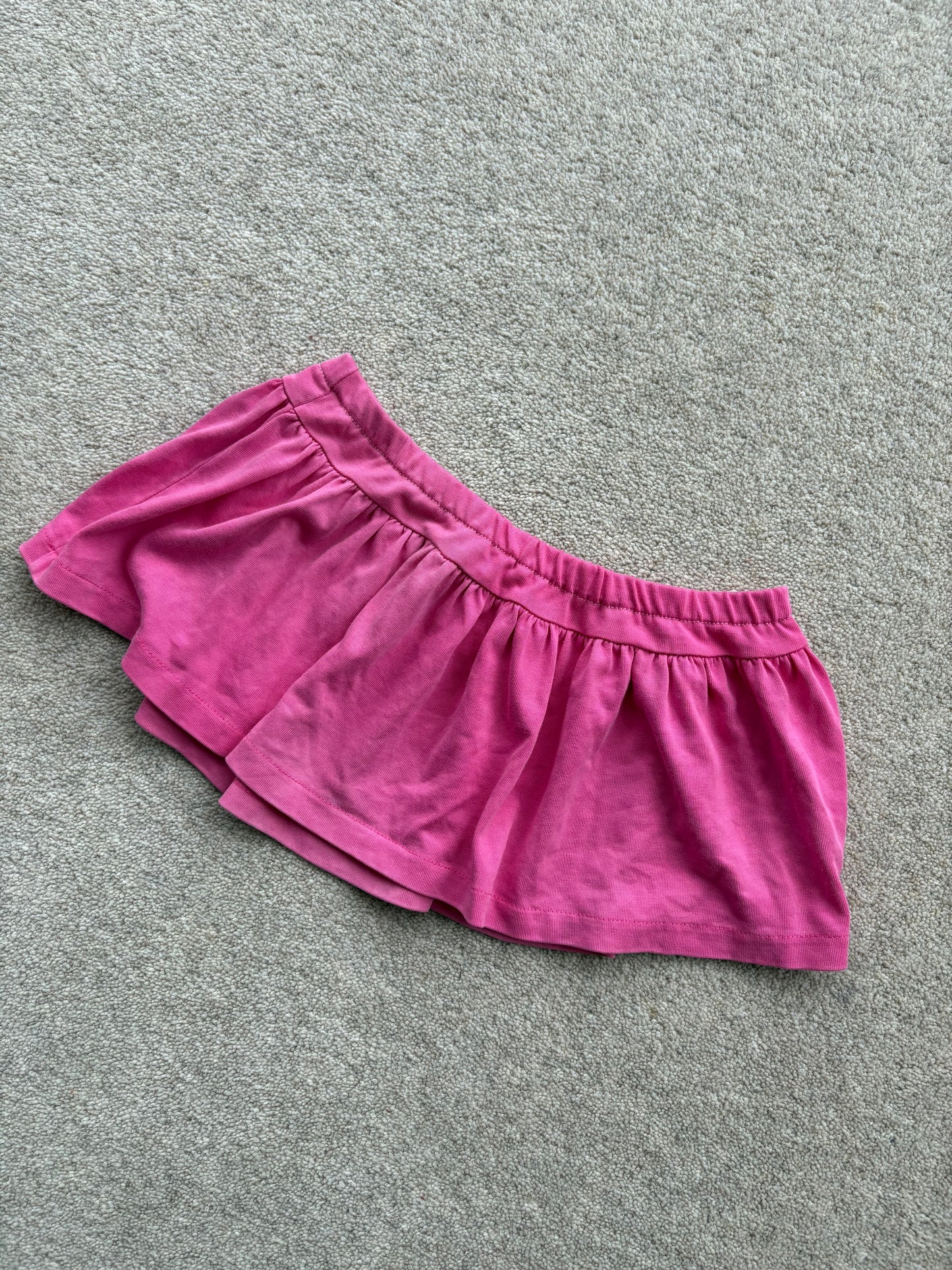 pink micro mini skirt