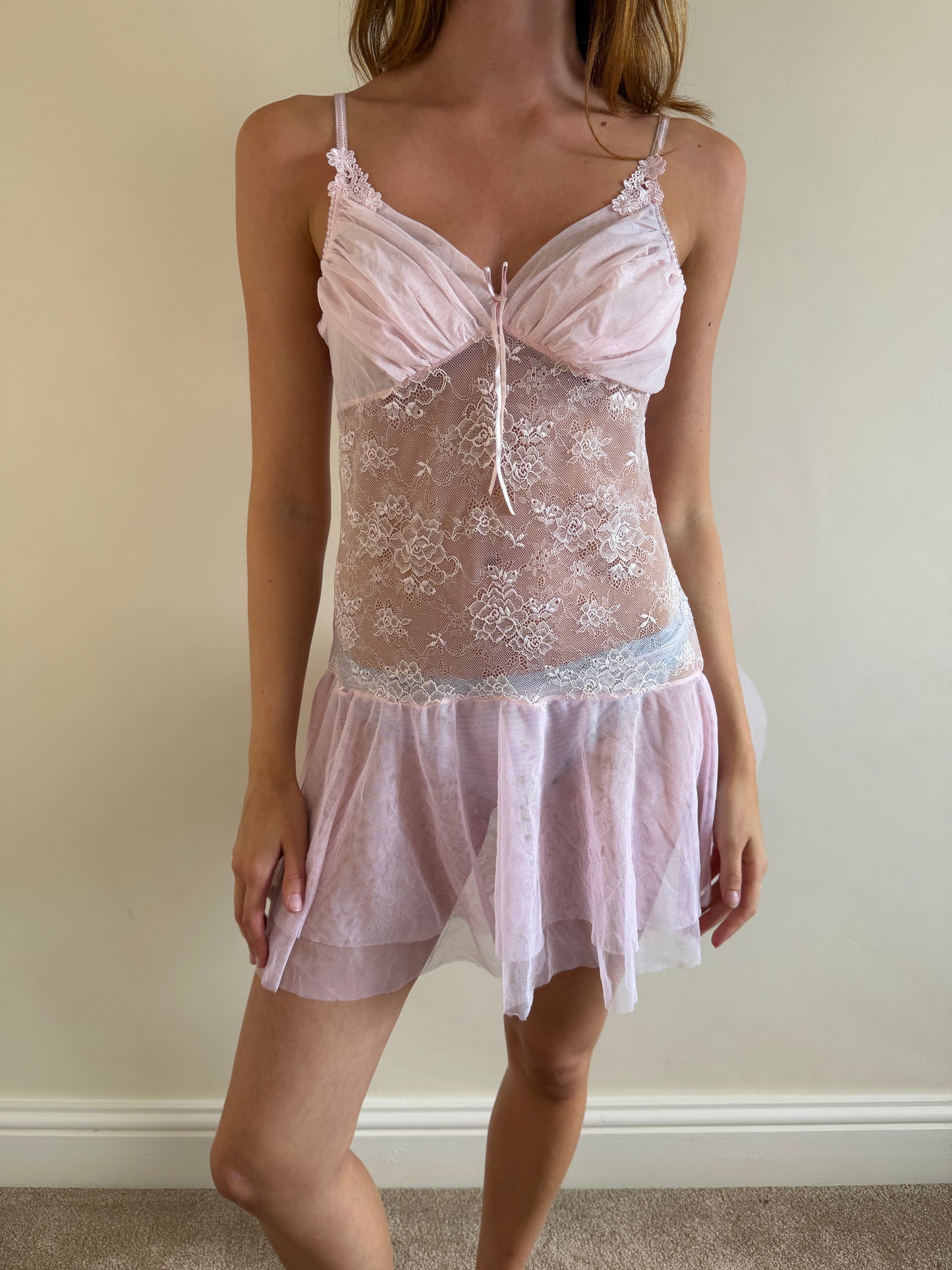 pink dress