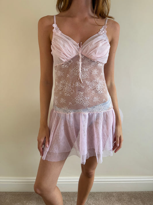 pink dress