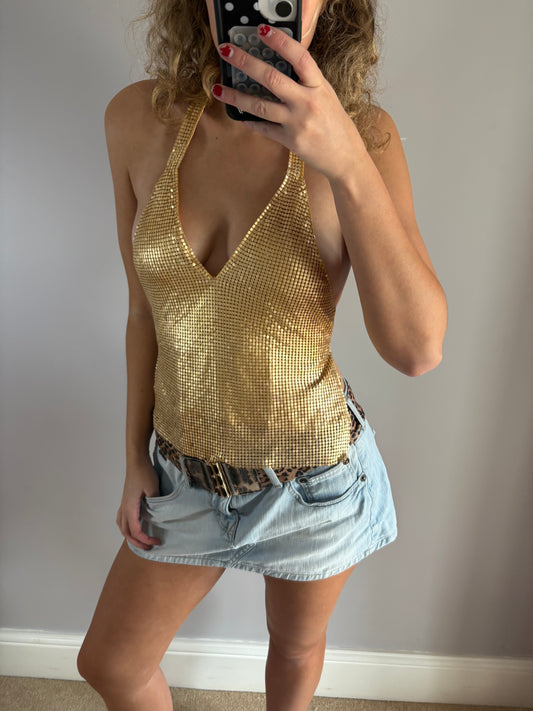 sequin cami
